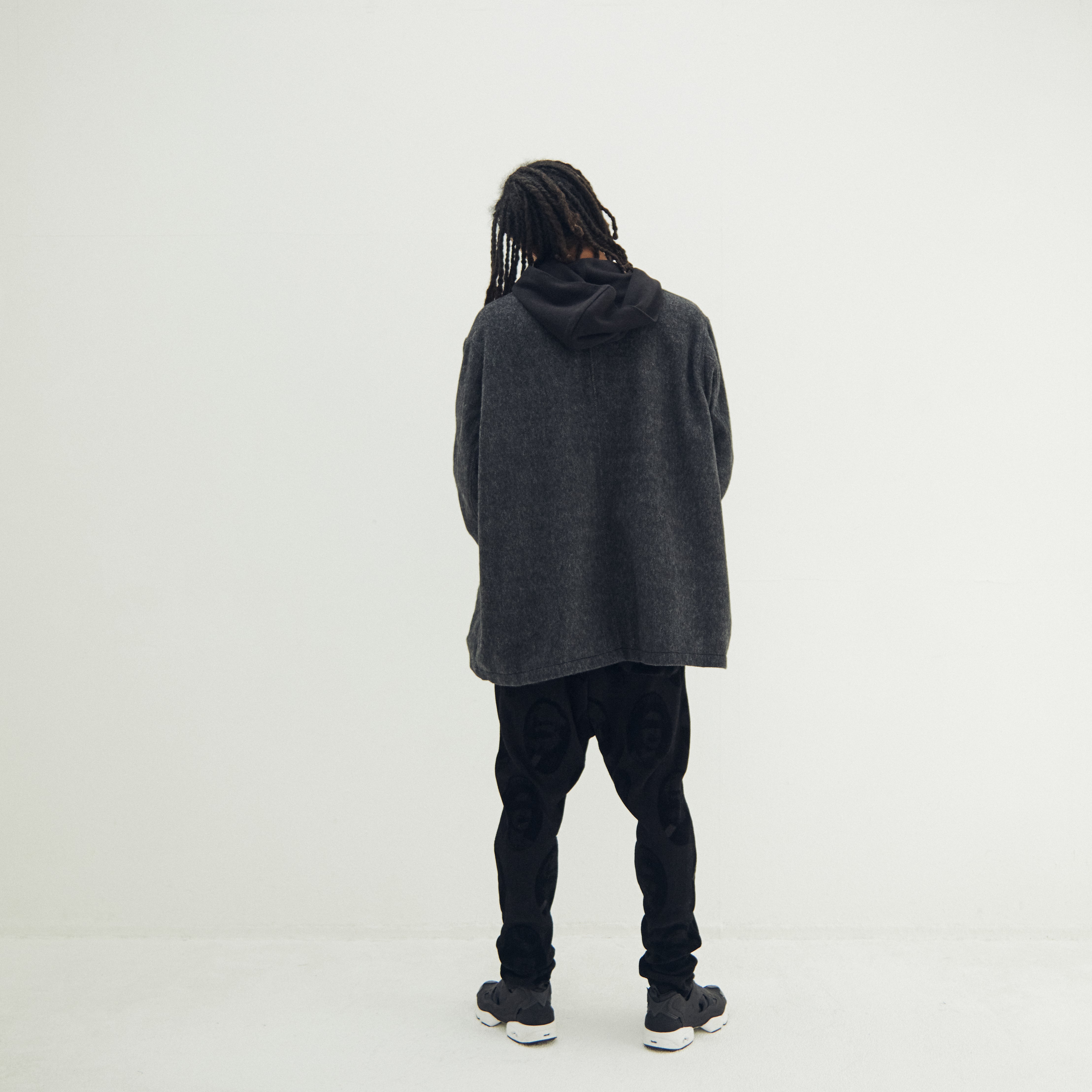 Anarchy Shawl Short Coat – Black | STOF | 入荷予定アイテム