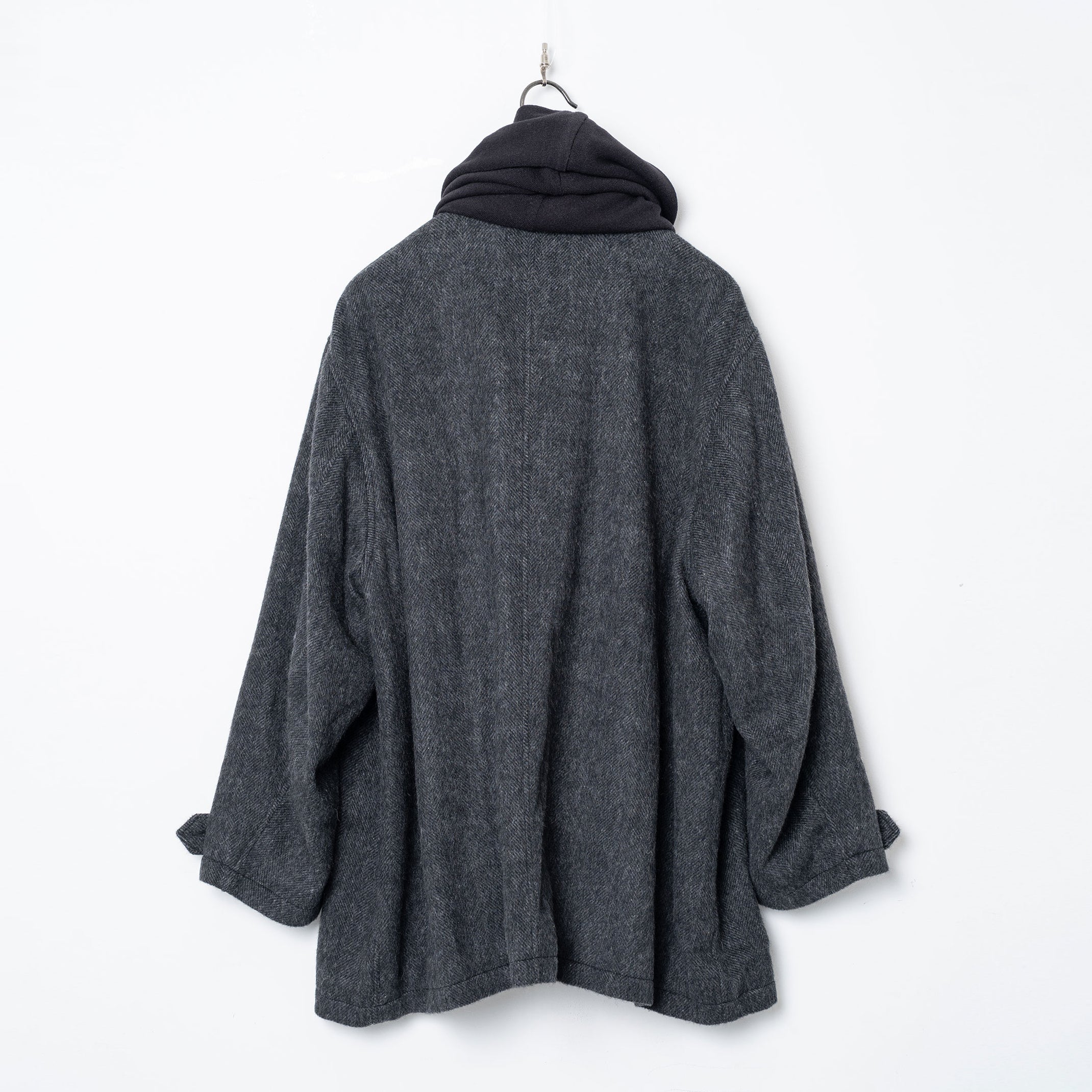 Anarchy Shawl Short Coat – Black | STOF | 入荷予定アイテム