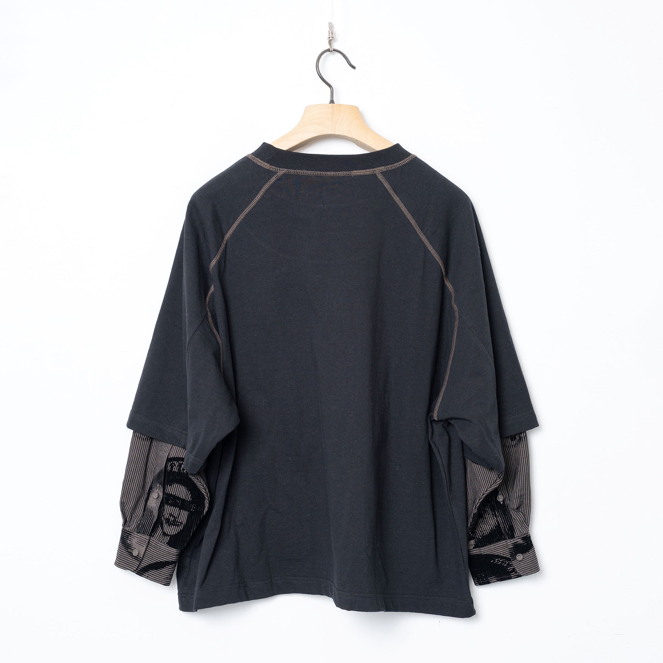 Anarchy/Flocky Layer Tee – Black | STOF | 入荷予定アイテム