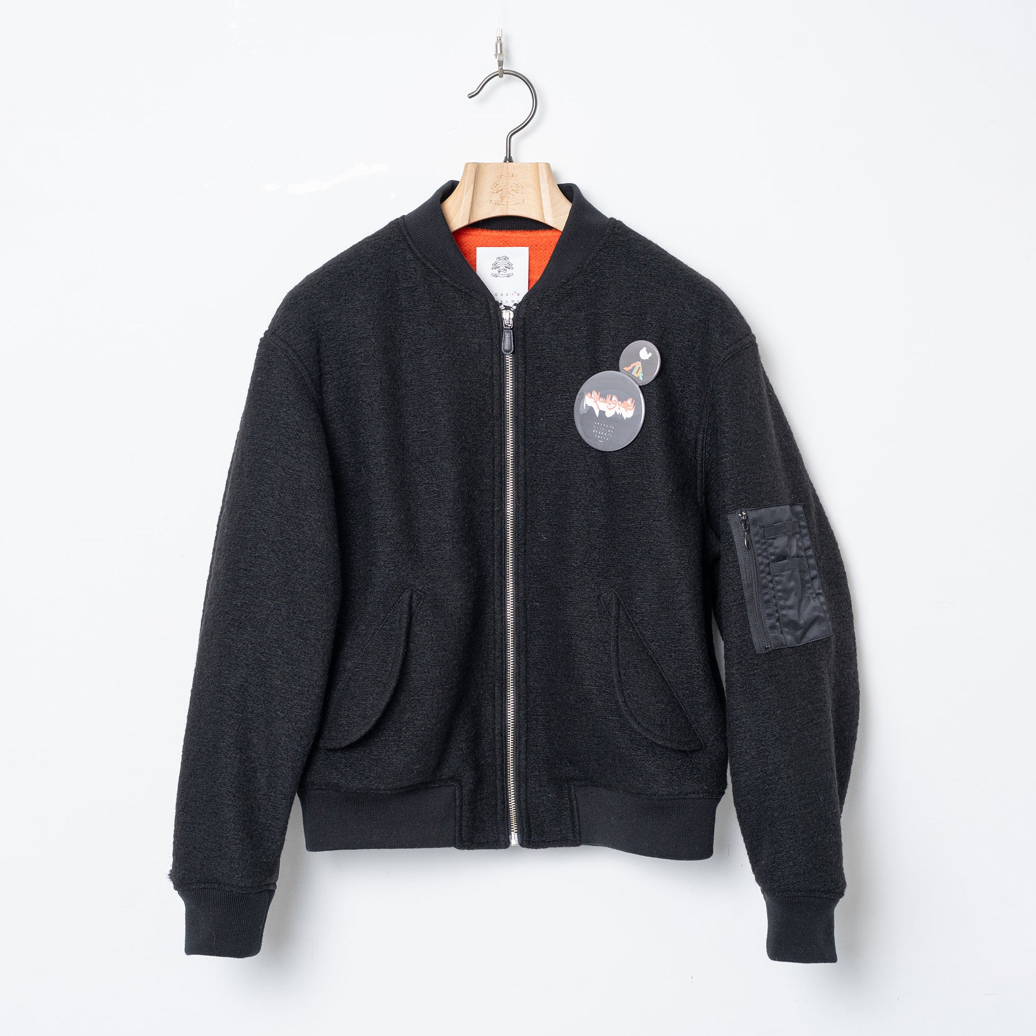 VSJQ Mix MA-1 Blouson – Black | STOF | 入荷予定アイテム