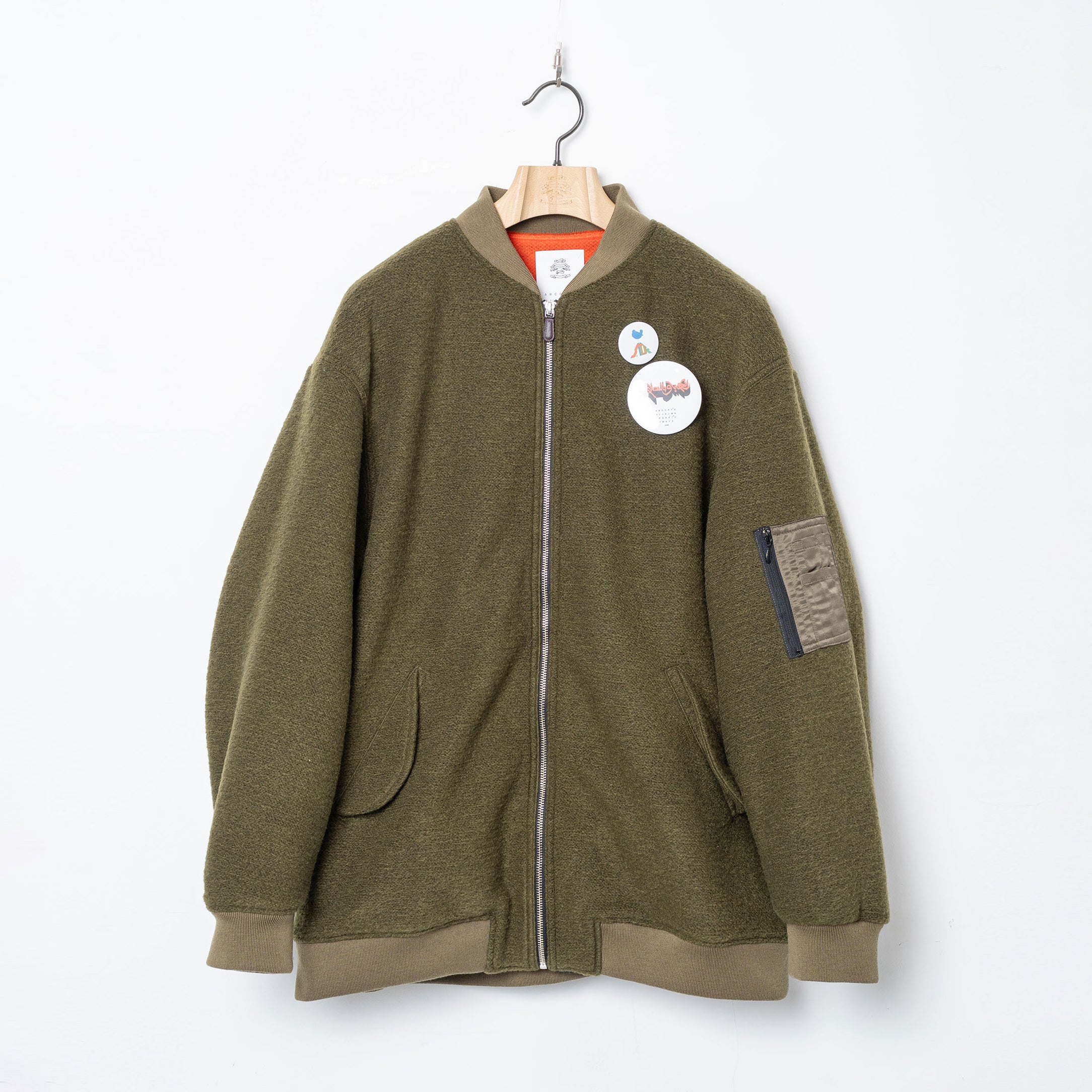 VSJQ Mix MA-1 Blouson – Khaki | STOF | 入荷予定アイテム