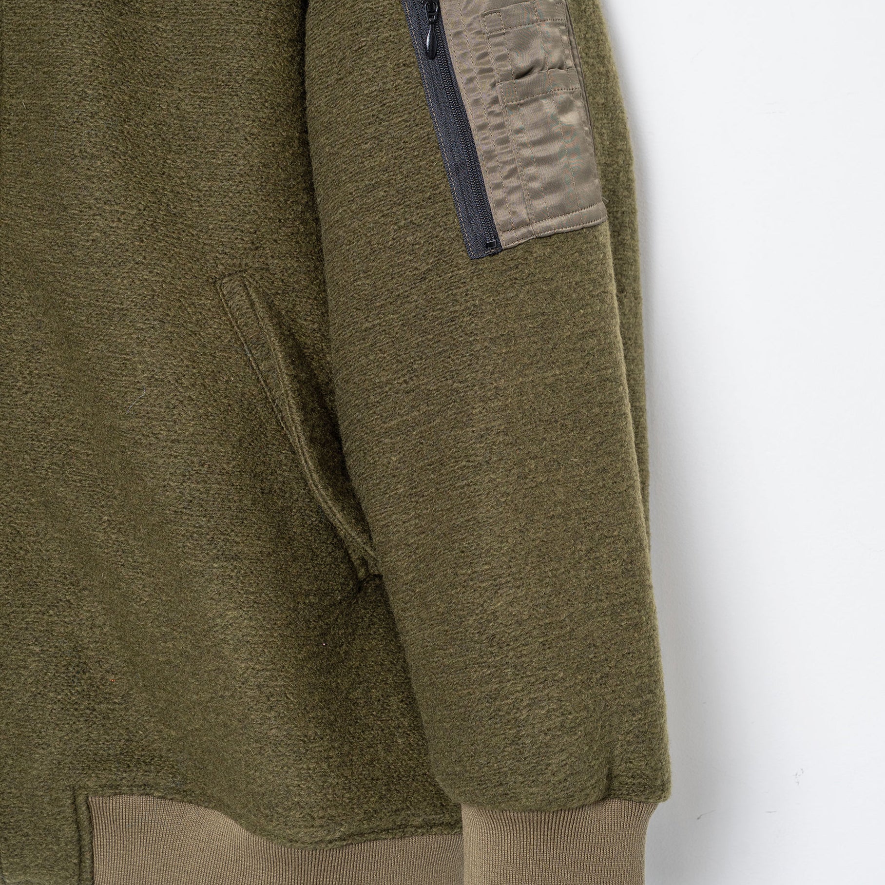 VSJQ Mix MA-1 Blouson – Khaki | STOF | 入荷予定アイテム