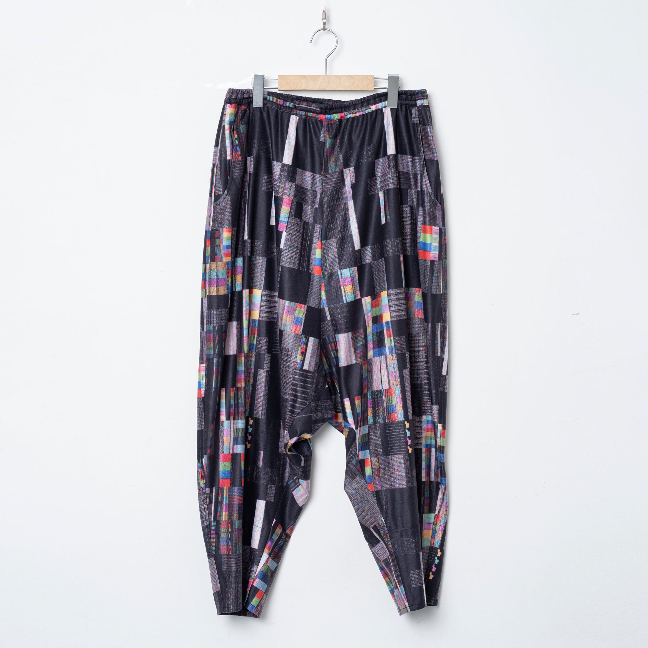 Glitchcheck Wide Pants – Black | STOF | 入荷予定アイテム