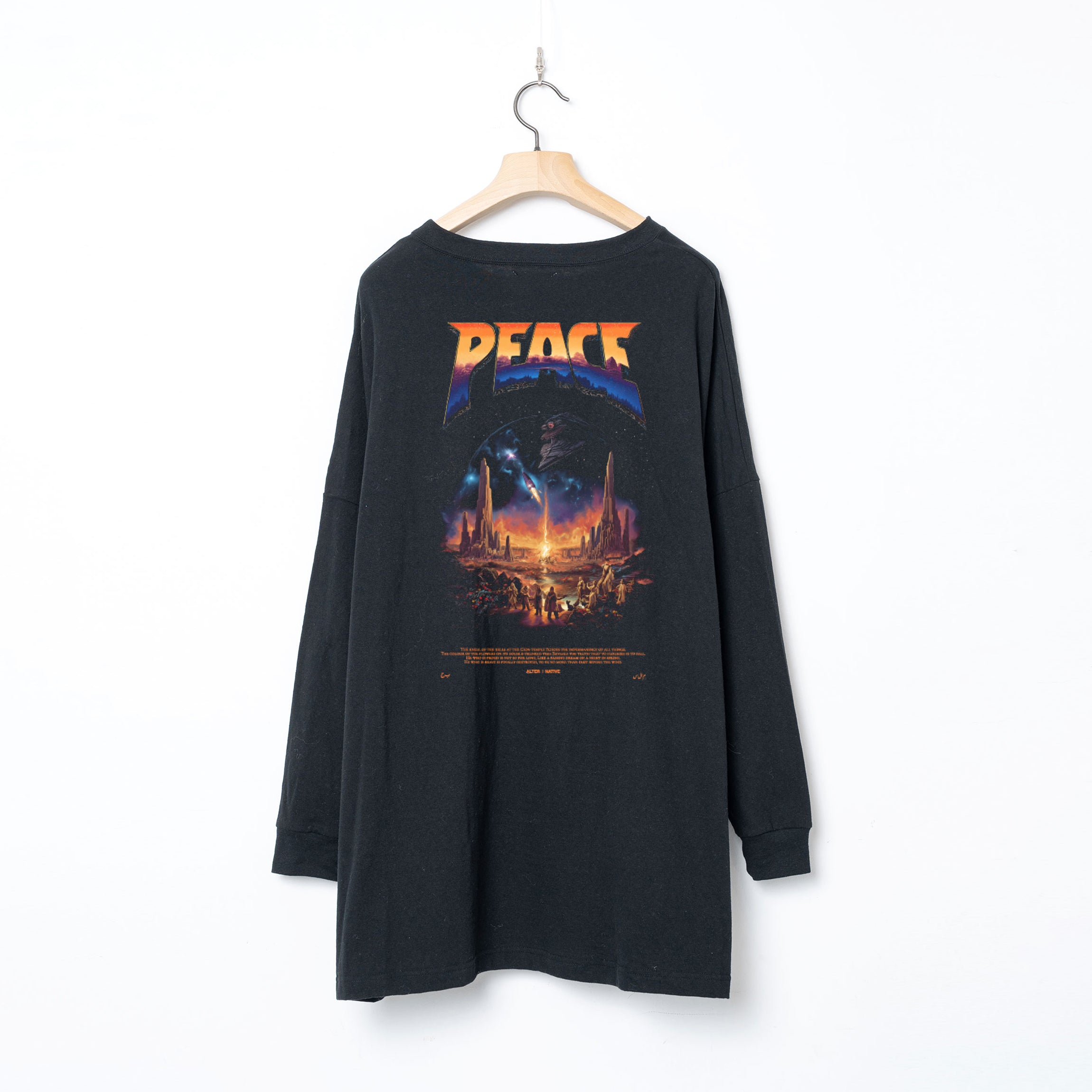 PEACE MAKER L/S Tee – Black | STOF | 入荷予定アイテム