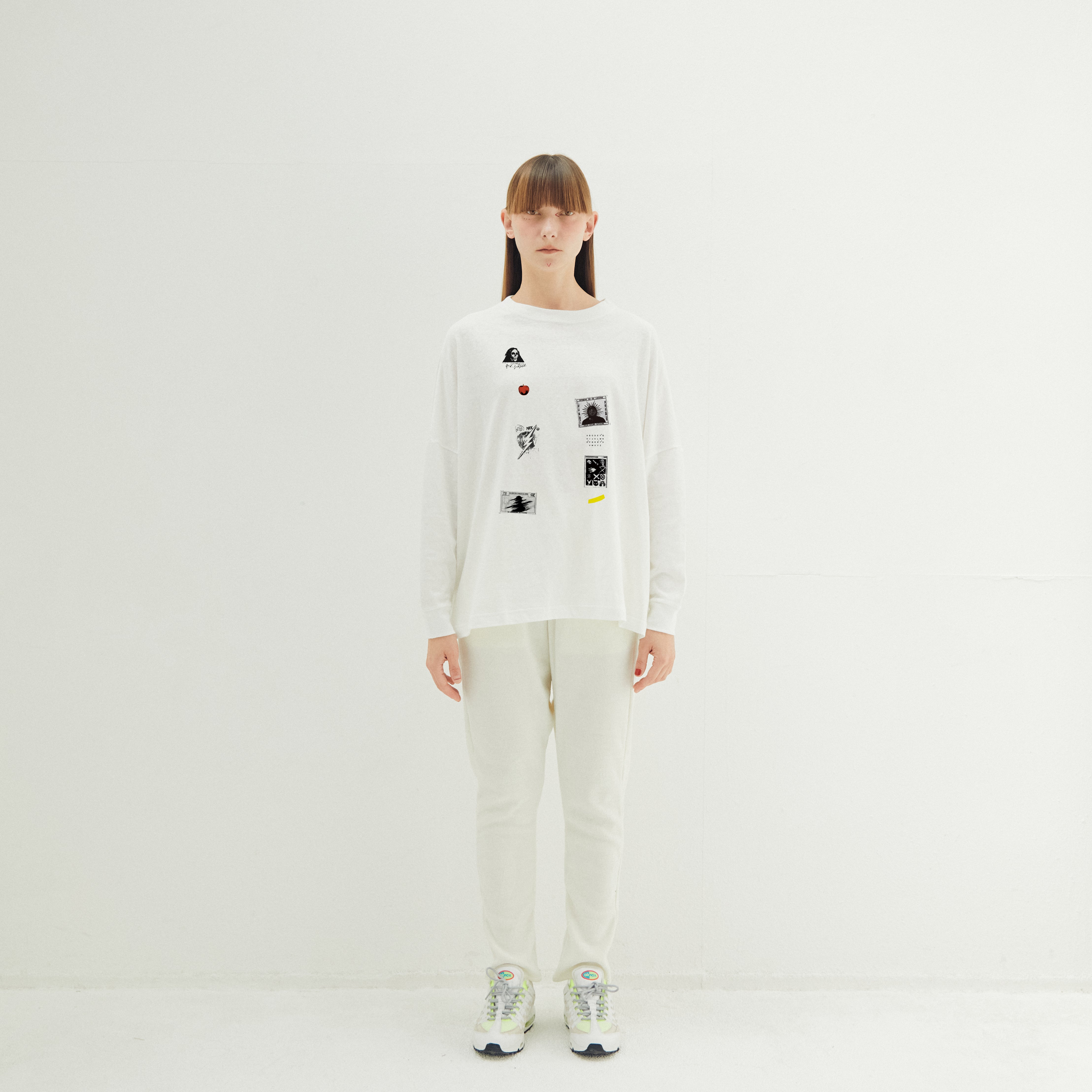 PATCH L&P L/S Tee – White | STOF | 入荷予定アイテム