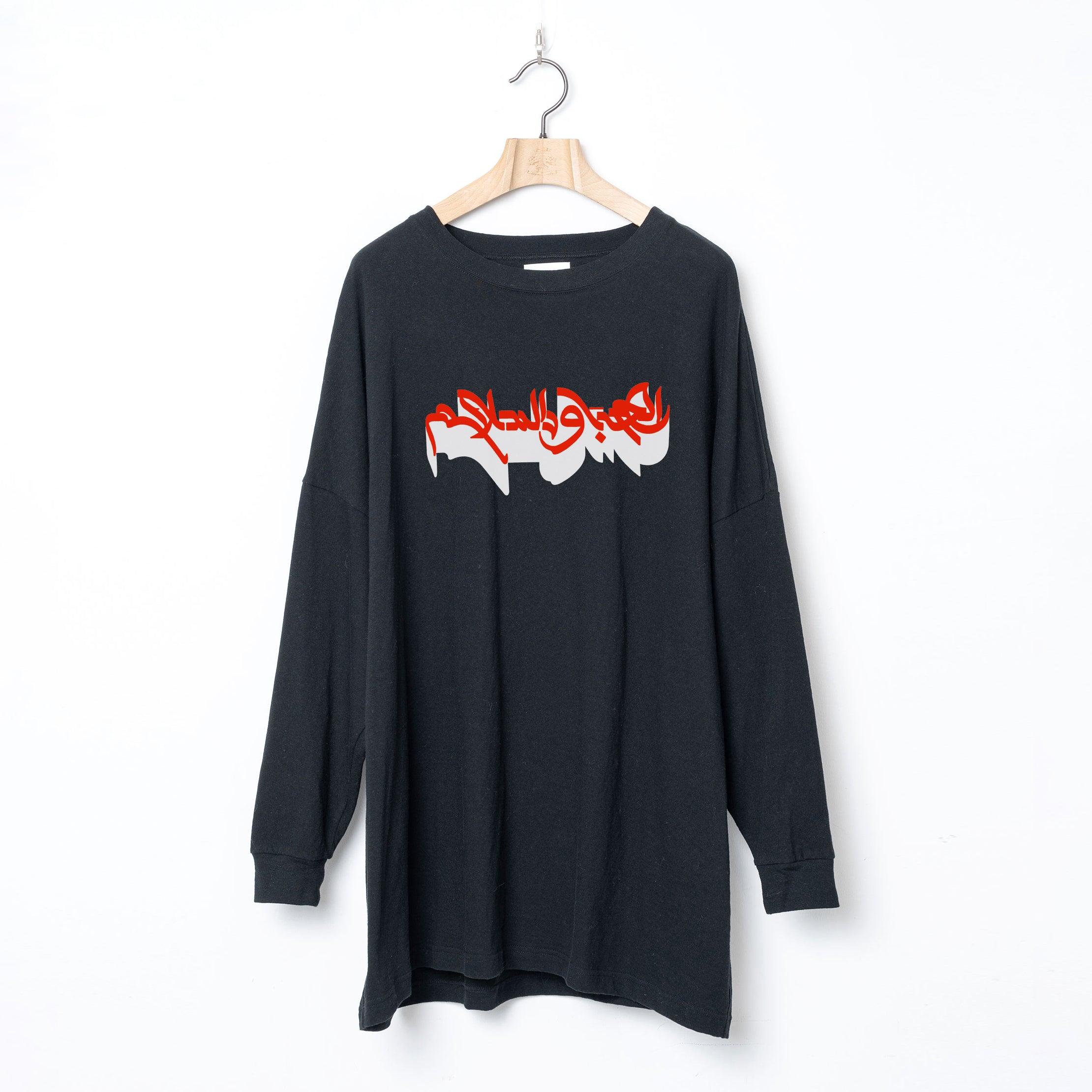ARABIC L&P L/S Tee – Black | STOF | 入荷予定アイテム