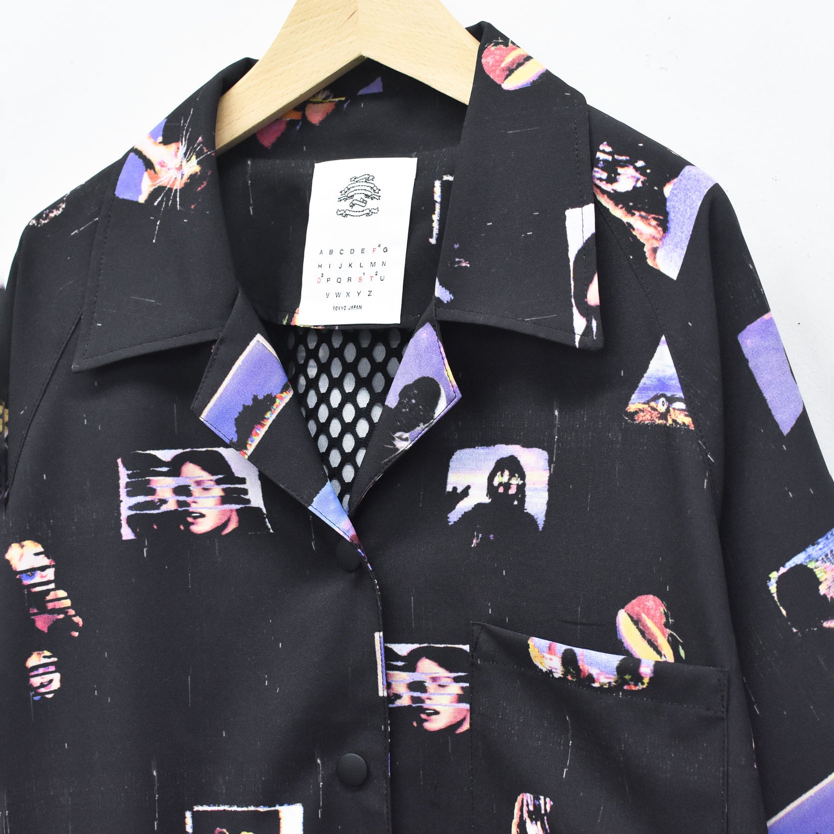 PEDESTRIAN OVERSIZED SHIRT | Color_Black | No_SF26SS-03_Black【STOF_ストフ】【入荷予定アイテム・入荷連絡可能】