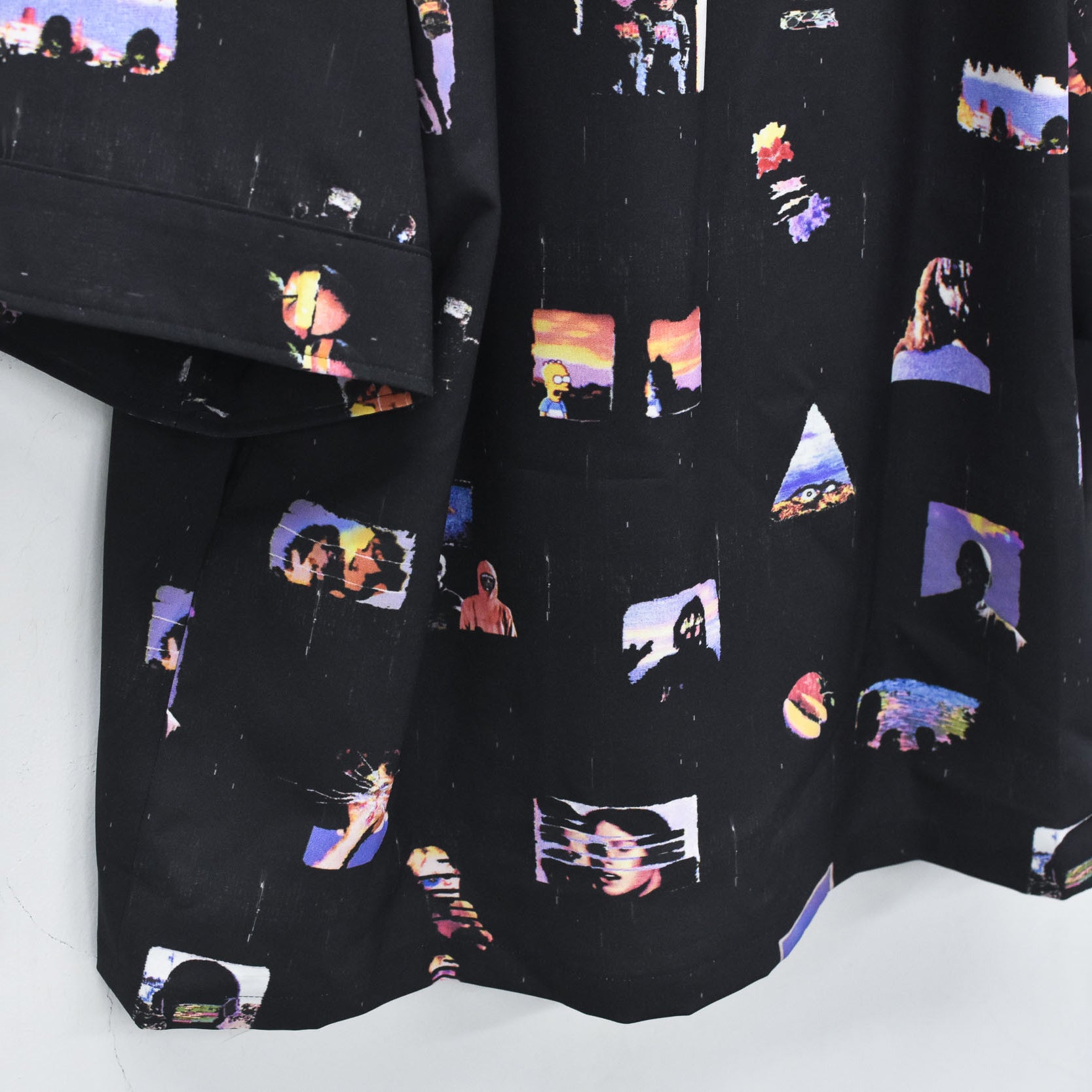 PEDESTRIAN OVERSIZED SHIRT | Color_Black | No_SF26SS-03_Black【STOF_ストフ】【入荷予定アイテム・入荷連絡可能】