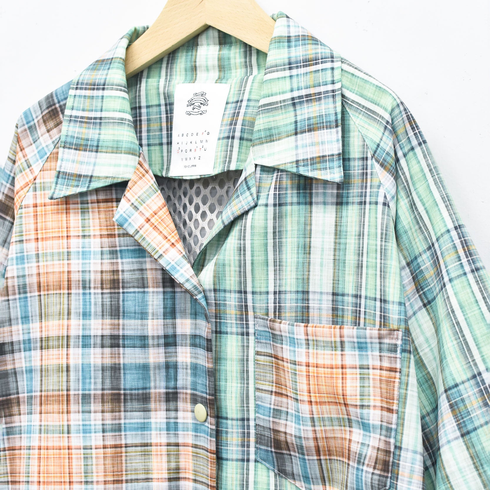 PEDESTRIAN OVERSIZED SHIRT | Color_Green | No_SF26SS-03_Green【STOF_ストフ】【入荷予定アイテム・入荷連絡可能】