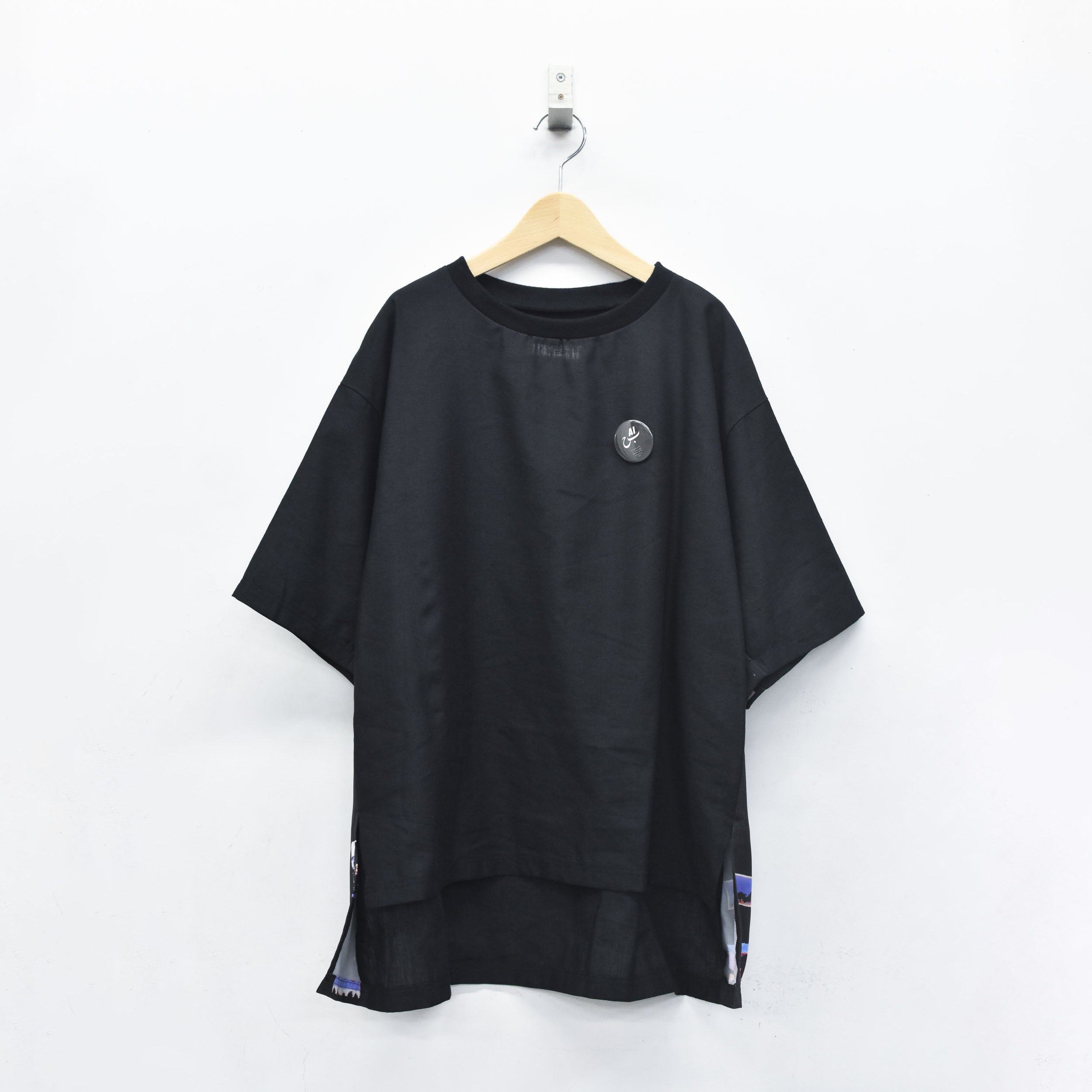 PEDESTRIAN SHIRT TEE | Color_Black | No_SF26SS-04_Black【STOF_ストフ】【入荷予定アイテム・入荷連絡可能】
