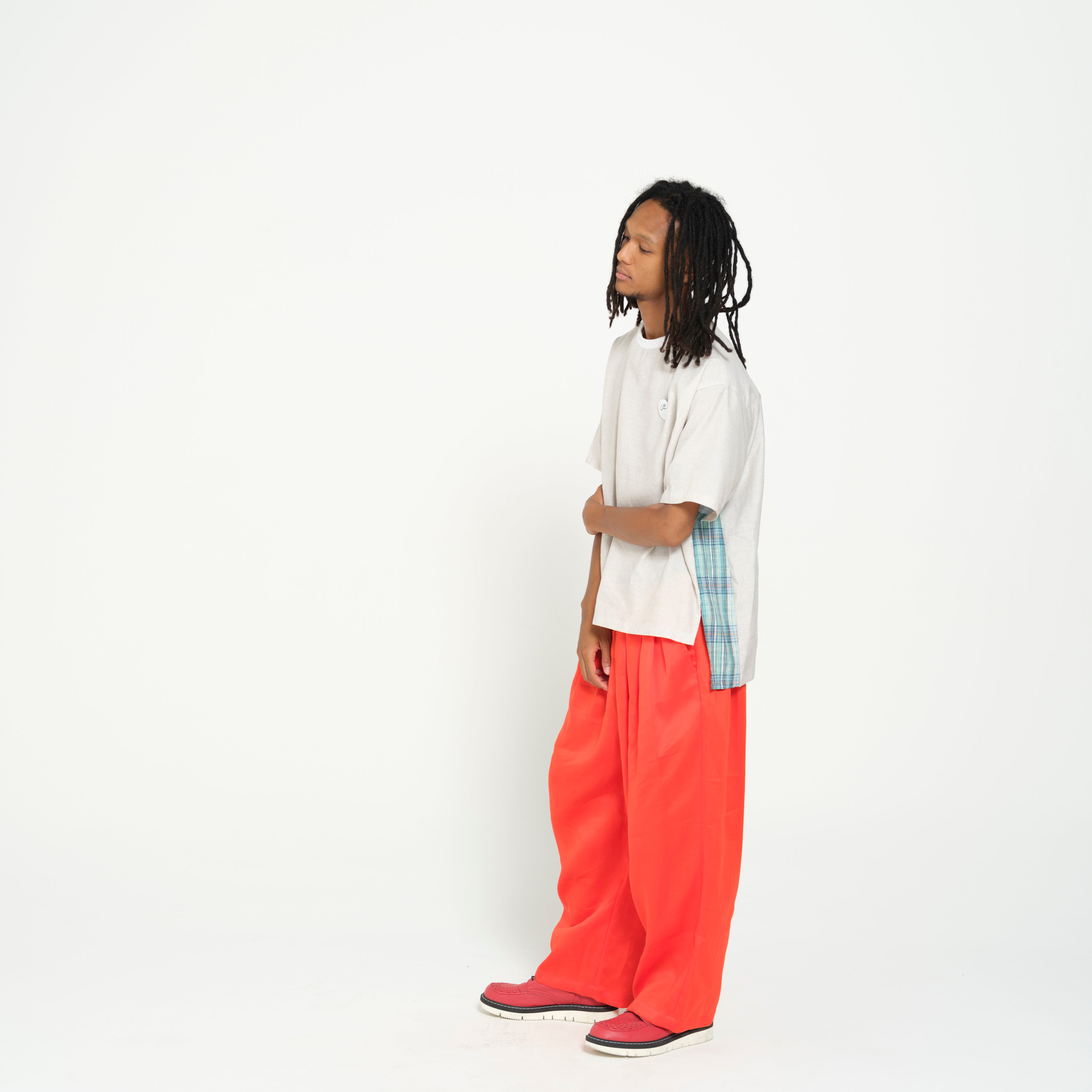 PEDESTRIAN SHIRT TEE | Color_Natural | No_SF26SS-04_Natural【STOF_ストフ】【入荷予定アイテム・入荷連絡可能】