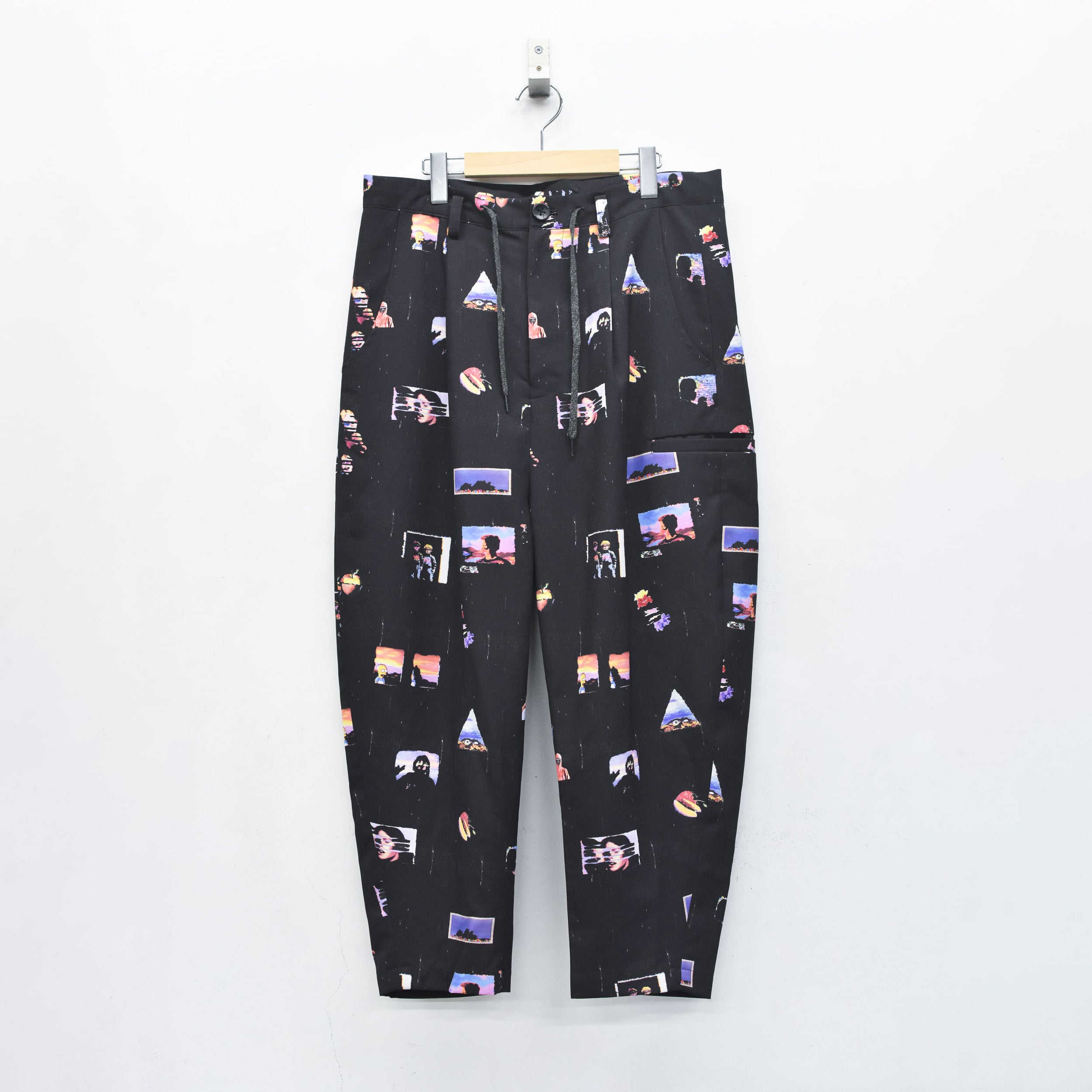 PEDESTRIAN WIDE PANTS | Color_Black | No_SF26SS-06_Black【STOF_ストフ】【入荷予定アイテム・入荷連絡可能】