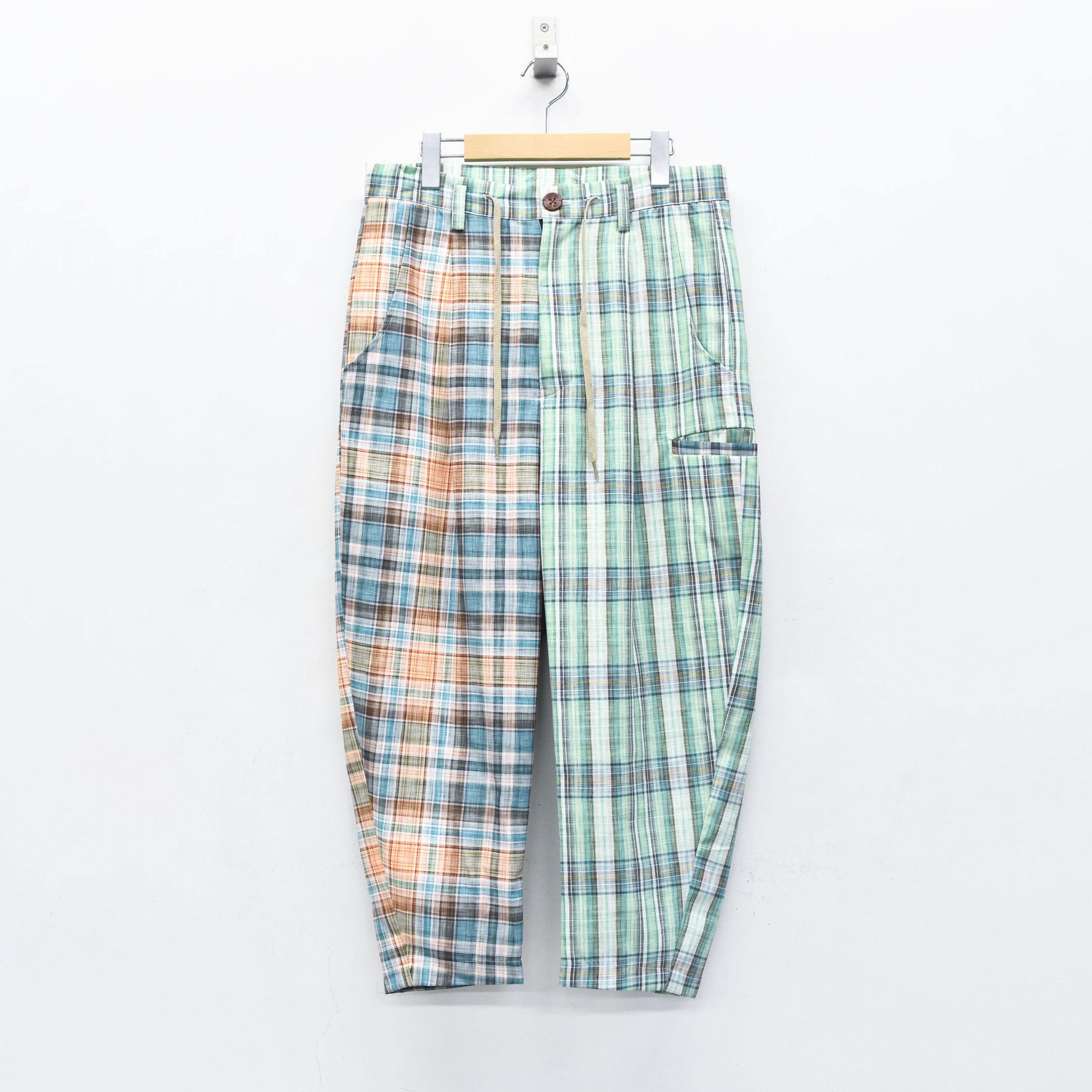 PEDESTRIAN WIDE PANTS | Color_Green | No_SF26SS-06_Green【STOF_ストフ】【入荷予定アイテム・入荷連絡可能】