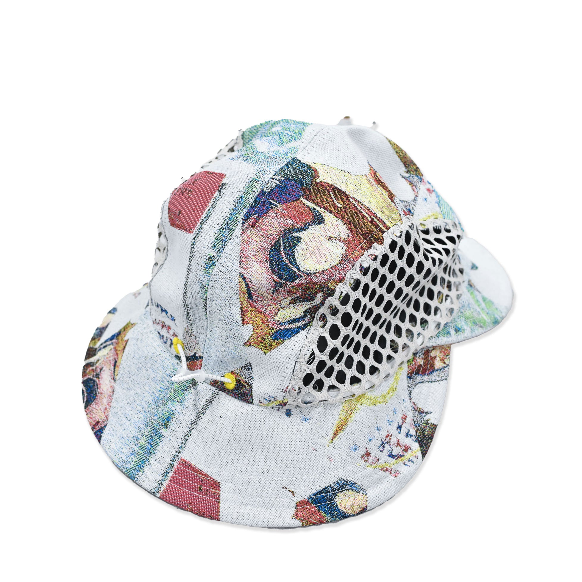 BORDERLESS JQ 2WAY CAP | Color_White | No_SF26SS-09_White【STOF_ストフ】【入荷予定アイテム・入荷連絡可能】