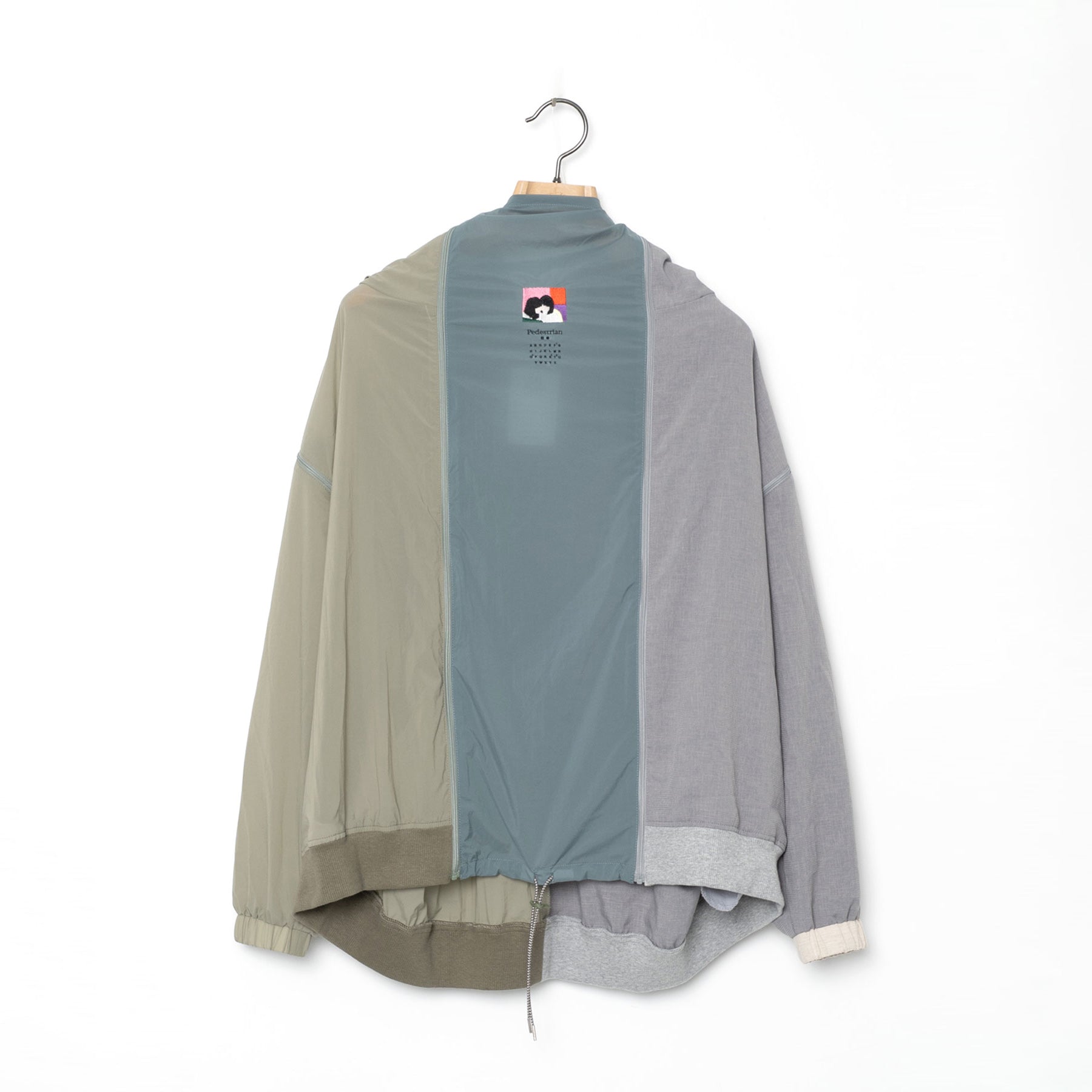 MNEELYTITN-GSHCIROTLSOR 3WAY HOODIE JACKET | Color_Grey | No_SF26SS-11_Grey【STOF_ストフ】【入荷予定アイテム・入荷連絡可能】