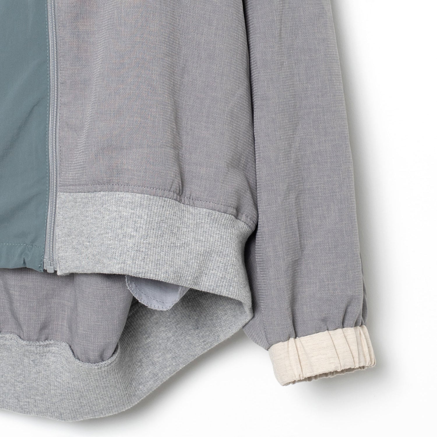 MNEELYTITN-GSHCIROTLSOR 3WAY HOODIE JACKET | Color_Grey | No_SF26SS-11_Grey【STOF_ストフ】【入荷予定アイテム・入荷連絡可能】