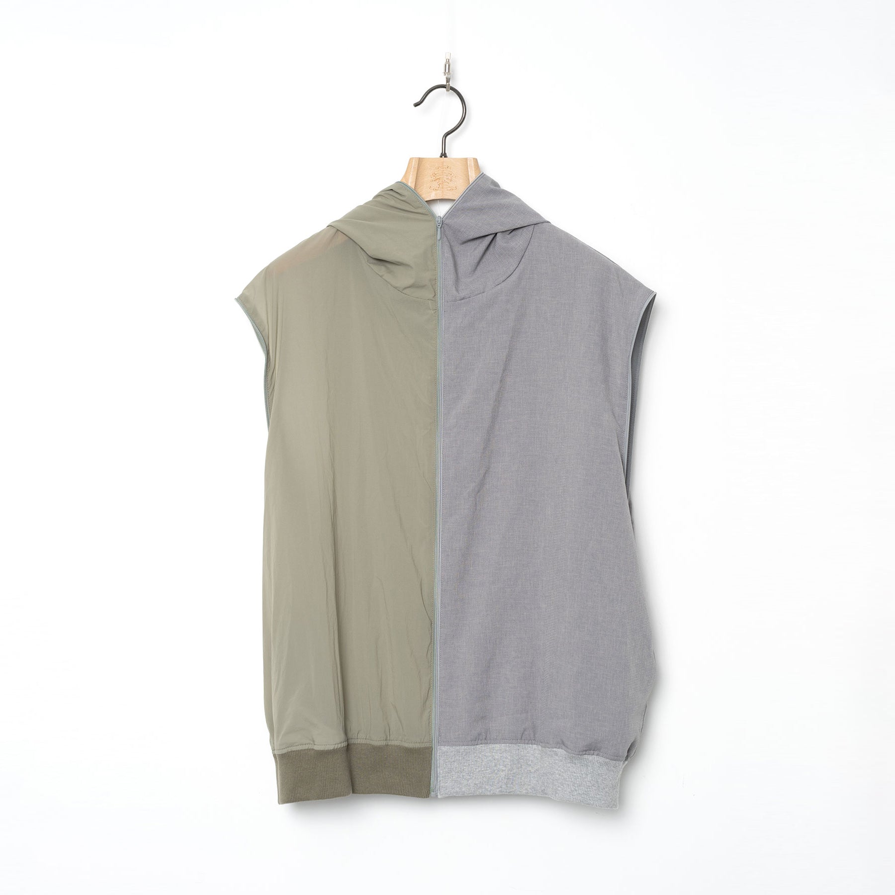 MNEELYTITN-GSHCIROTLSOR 3WAY HOODIE JACKET | Color_Grey | No_SF26SS-11_Grey【STOF_ストフ】【入荷予定アイテム・入荷連絡可能】