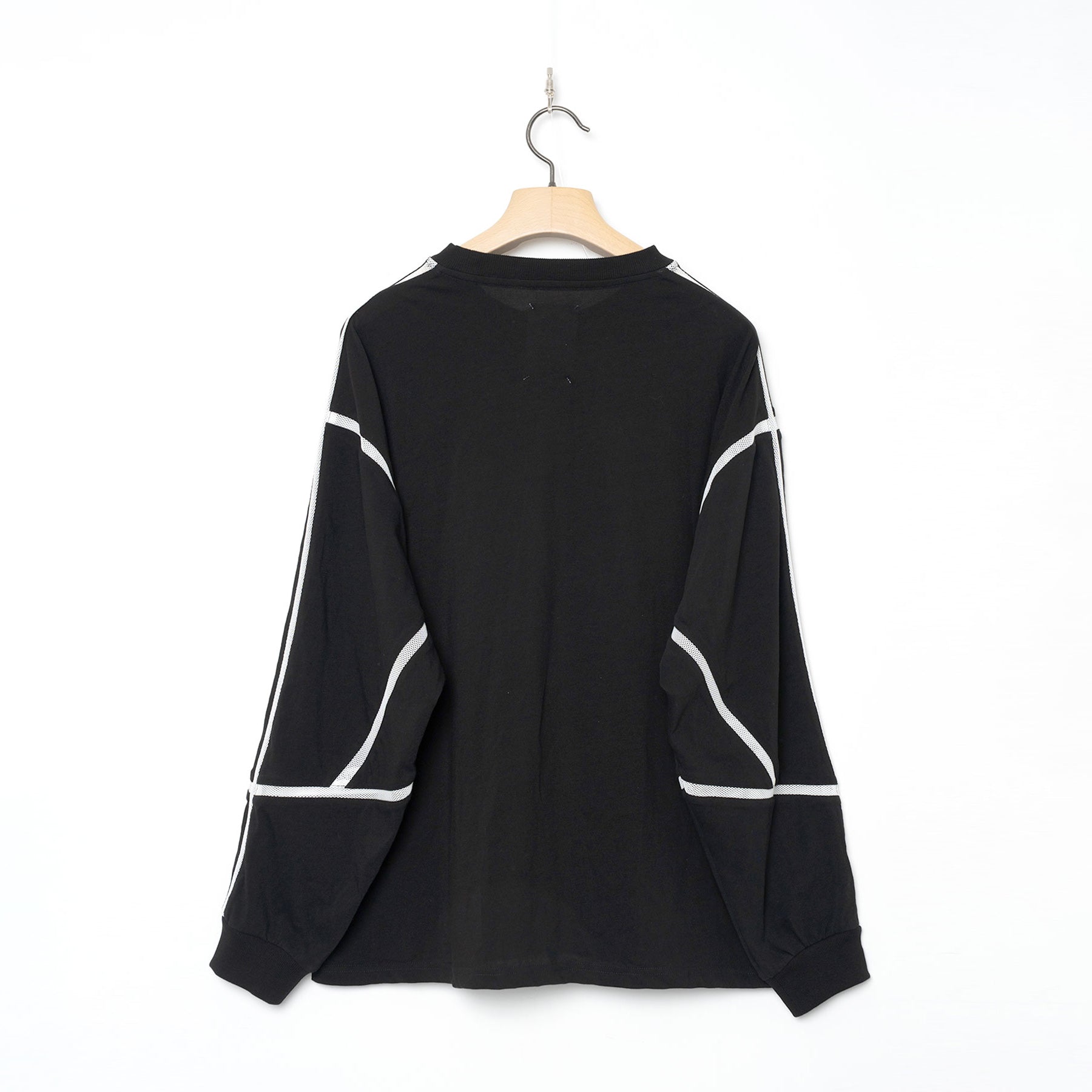 COMPLEXITY BORDER L/S TEE | Color_Black | No_SF26SS-13_Black【STOF_ストフ】【入荷予定アイテム・入荷連絡可能】