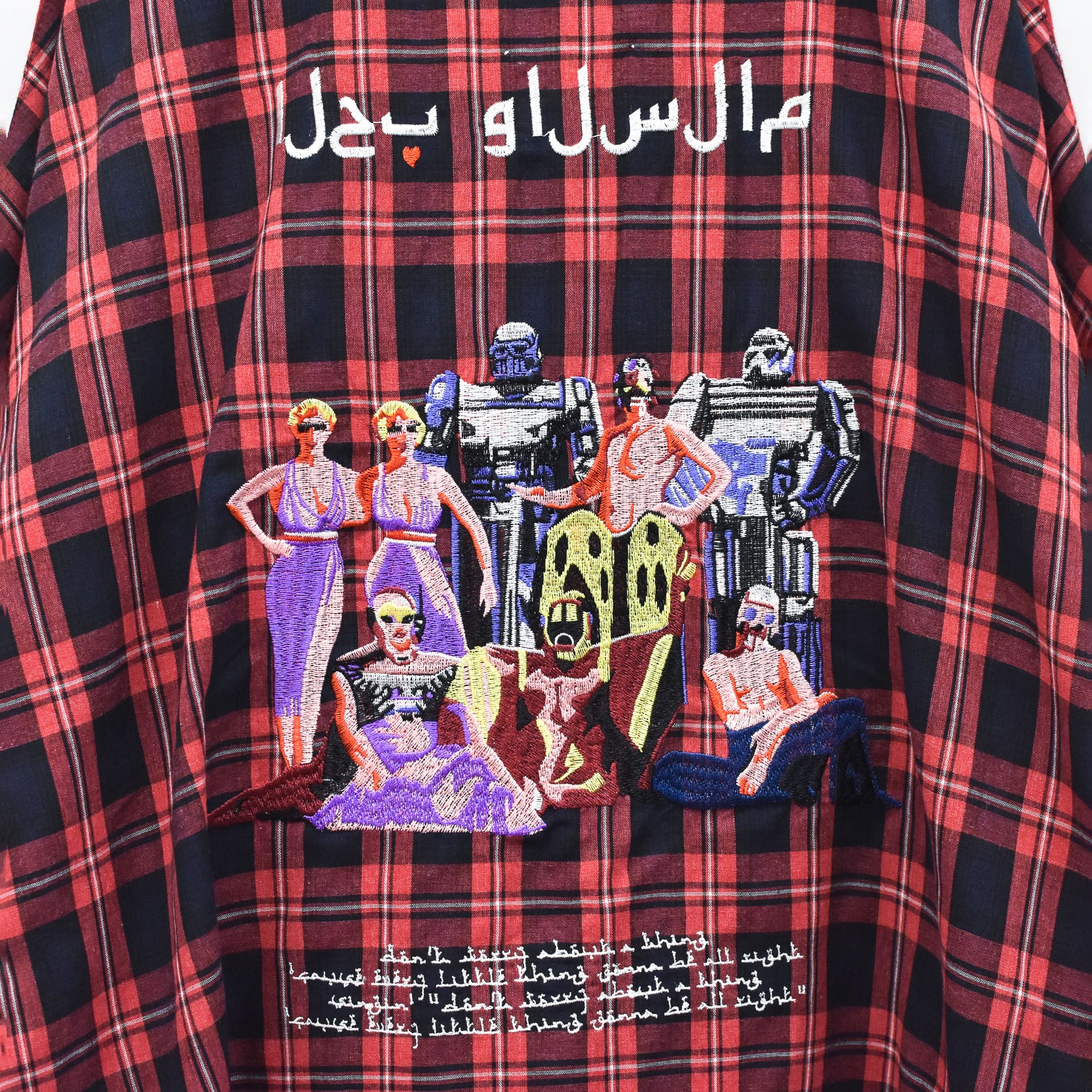 TRIBE EMBROI CHANGE JACKET | Color_Red | No_SF26SS-15_Red【STOF_ストフ】【入荷予定アイテム・入荷連絡可能】