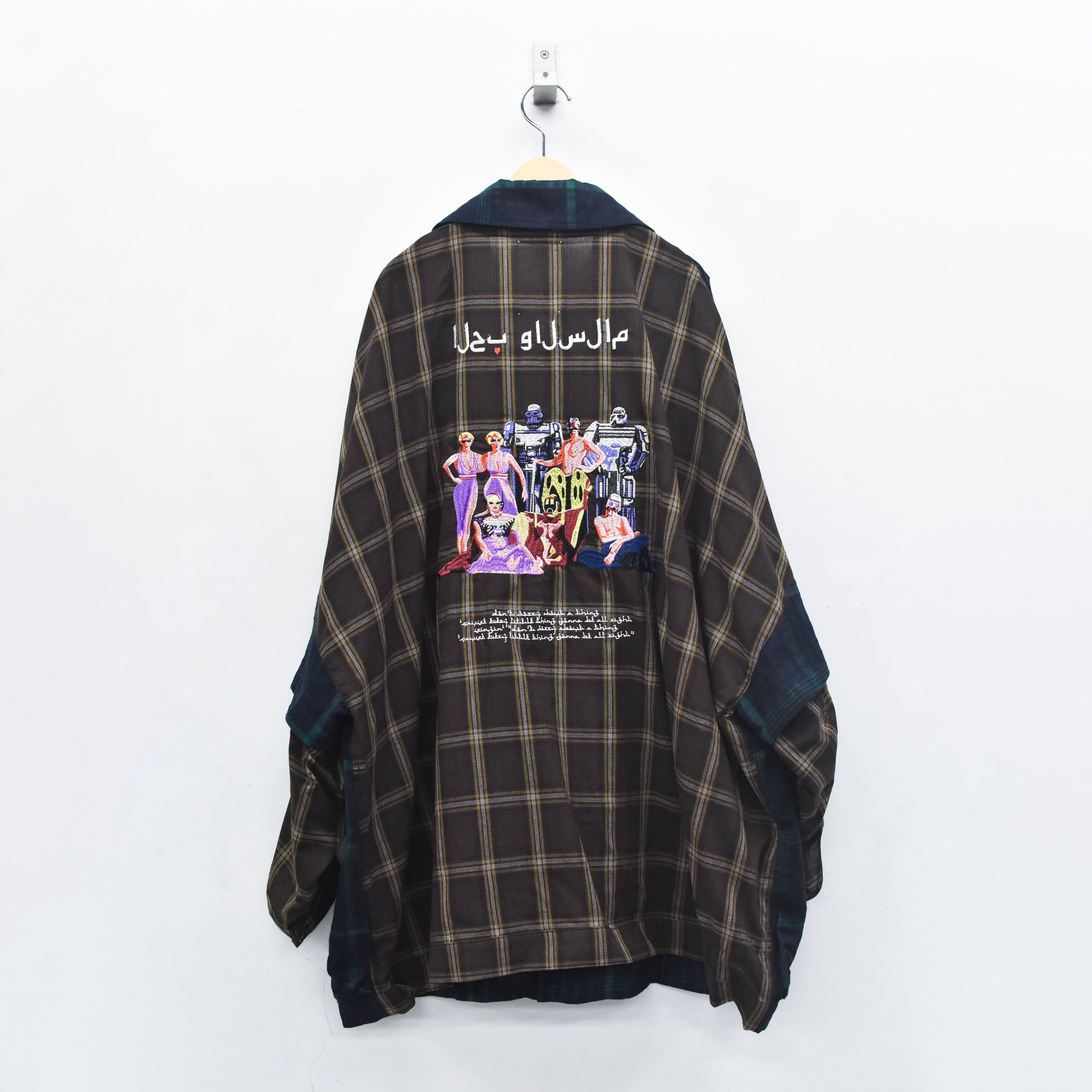 TRIBE EMBROI CHANGE JACKET | Color_Black | No_SF26SS-15_Black【STOF_ストフ】【入荷予定アイテム・入荷連絡可能】