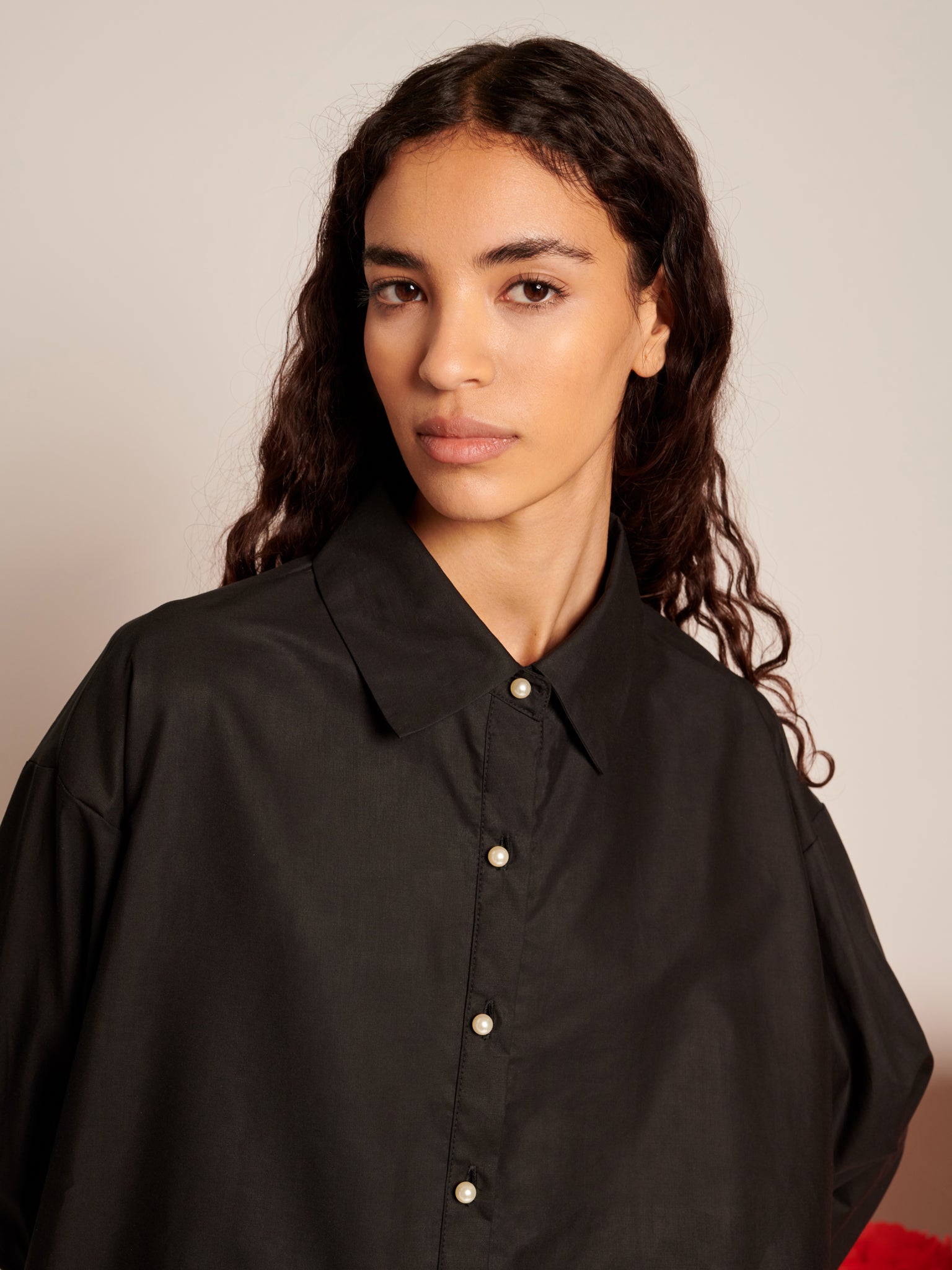 La Fiesta Embroidered Blouse | Color_Black | No_32SJ00BL1261BLK_BLACK【SISTER JANE_シスタージェーン】