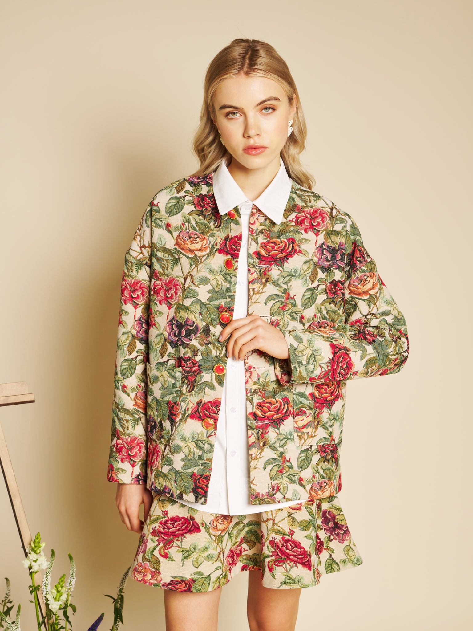 Petunia Tapestry Jacket – Multi | SISTER JANE