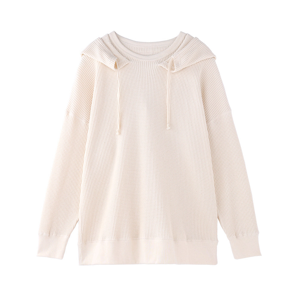 No:T2332-06004_OFF | Name:waffle hoodie | Color:Off【TWOSOME_トゥーサム】【入荷予定アイテム・入荷連絡可能】