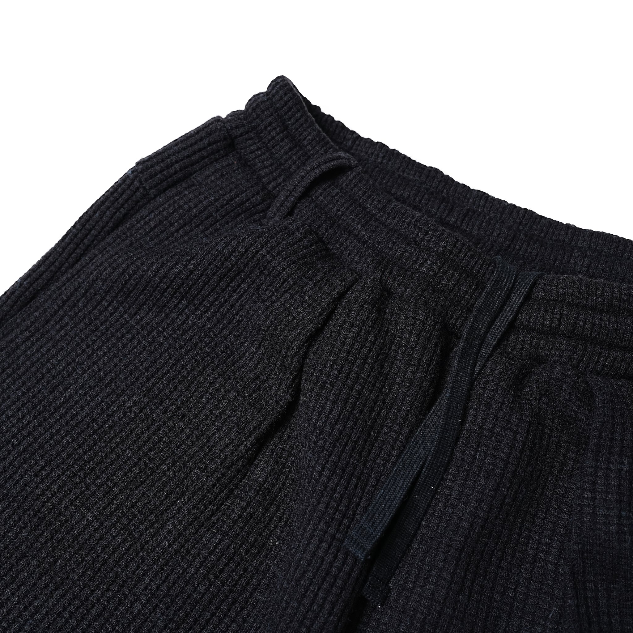 No:VOO-1185 | Name:WAFFLE SHORTS | Color:Steel/Black【VOO_ヴォー】【入荷予定アイテム・入荷連絡可能】