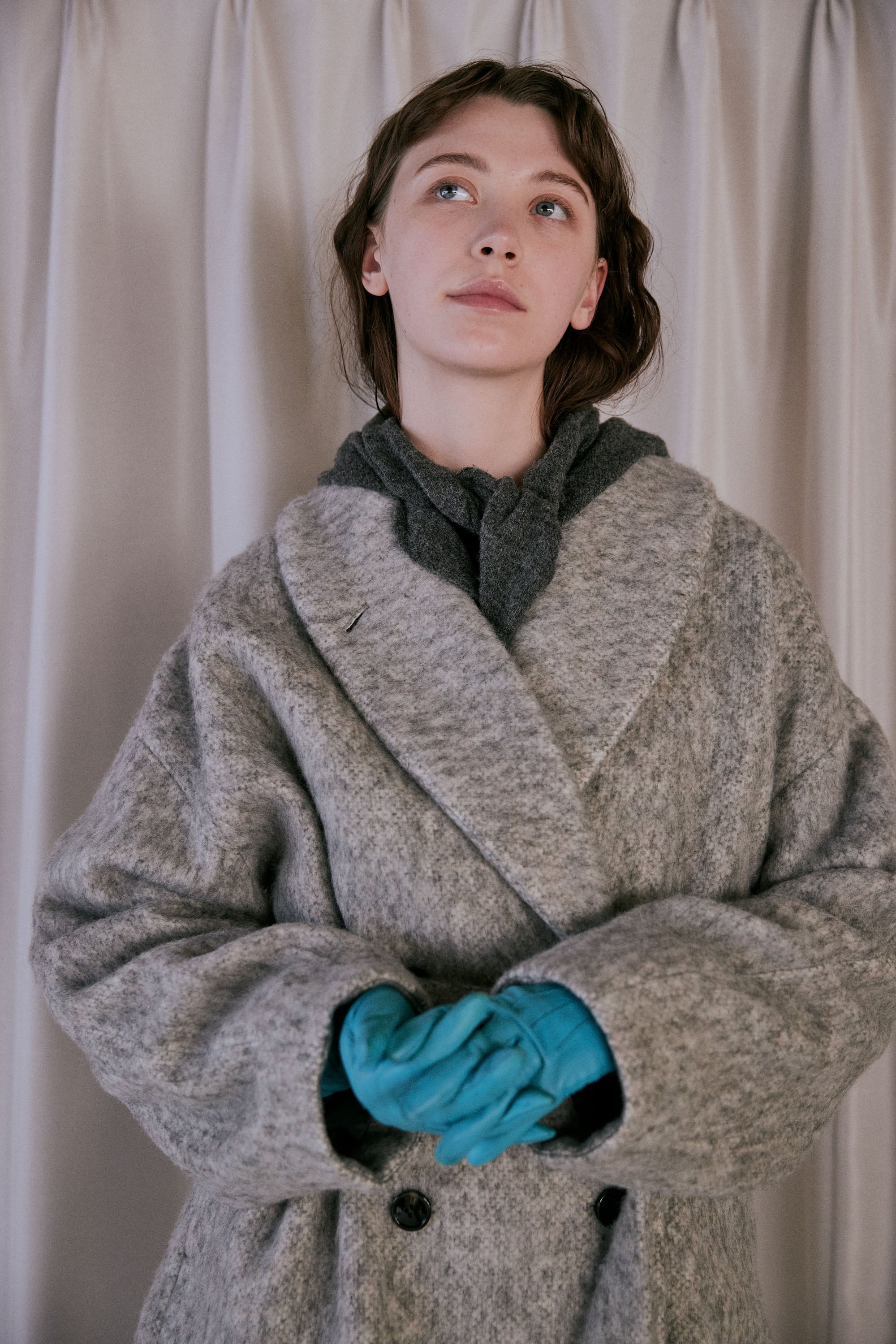 shaggy wool coat | Color_Mokgy | No_wht25fjk4046_mokgy【WHYTO_ホワイト】【入荷予定アイテム・入荷連絡可能】