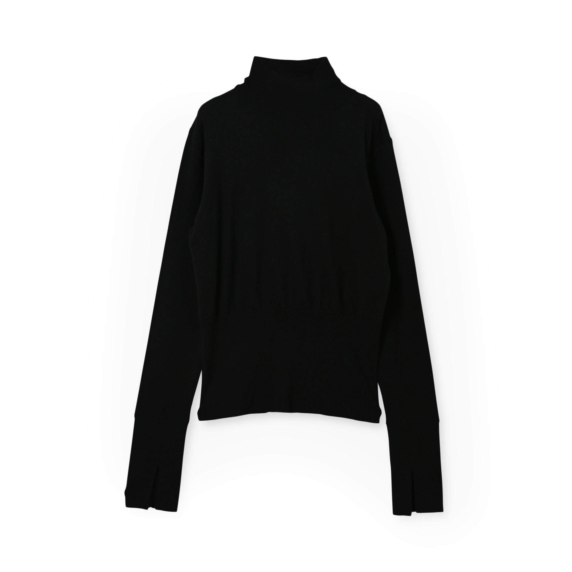 color block knit | Color_Black | No_wht25fkn4039_bk【WHYTO_ホワイト】【入荷予定アイテム・入荷連絡可能】