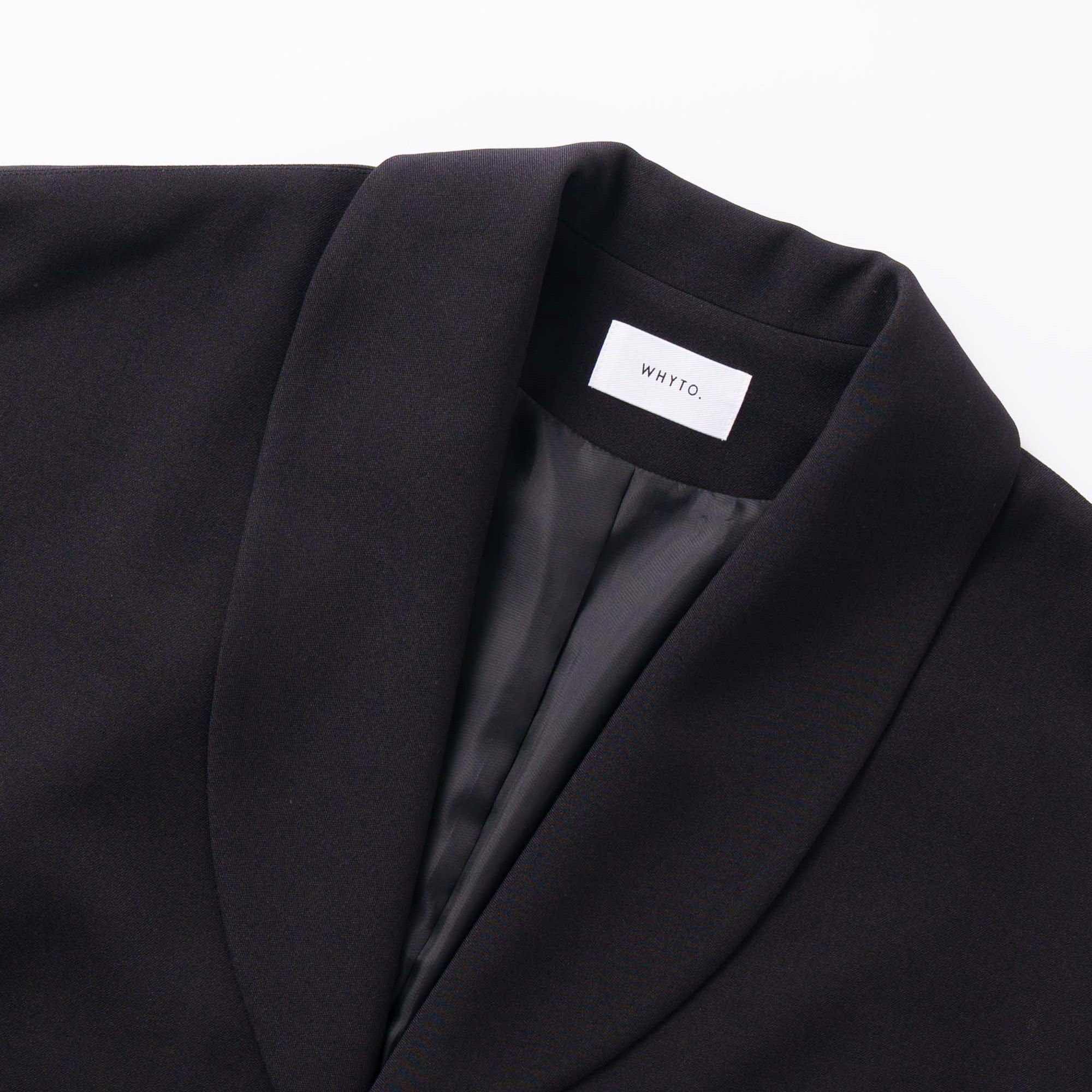 dolman sleeve tailored jacket – Black | WHYTO | 入荷予定アイテム