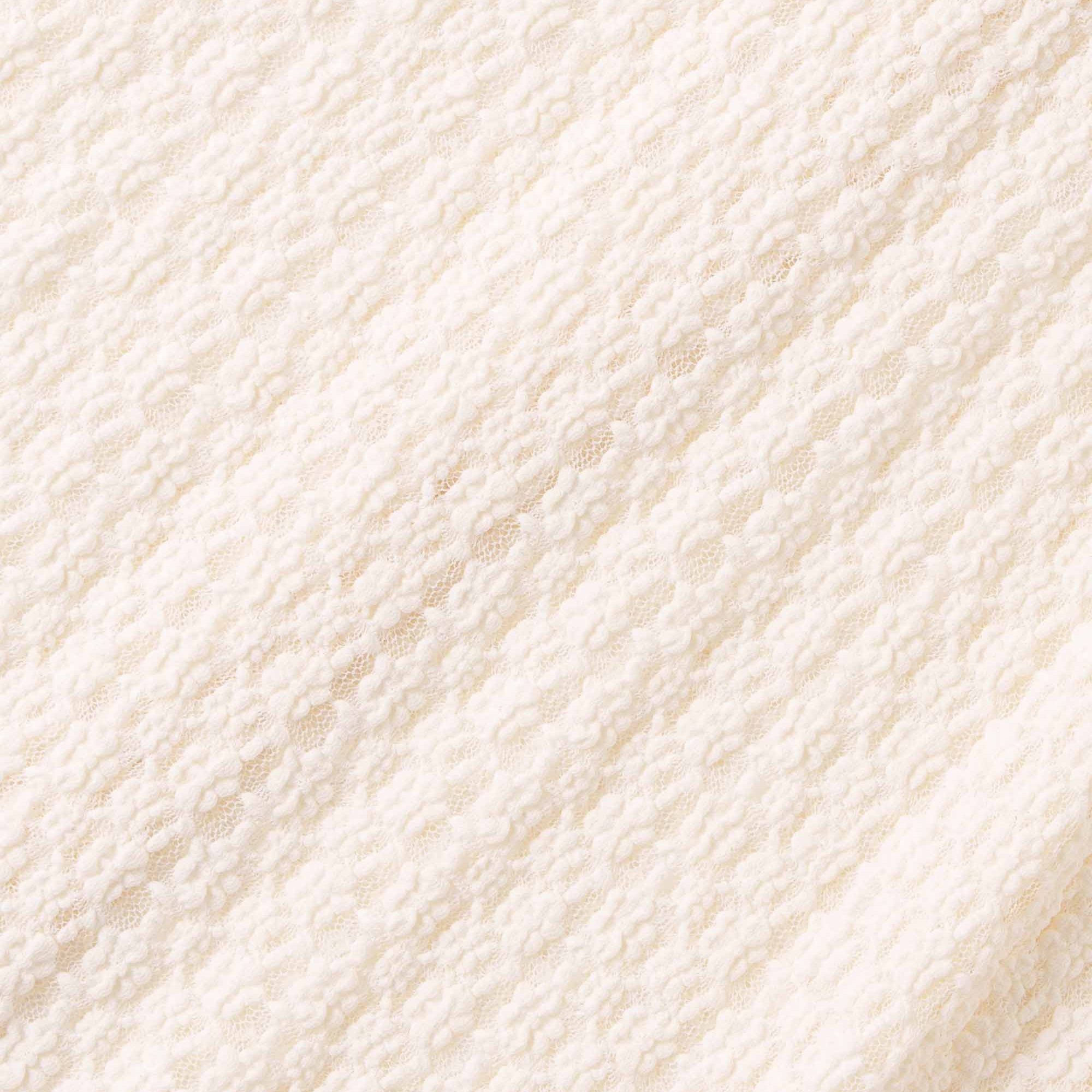 lace asymmetry skirt – Ecru | WHYTO | 入荷予定アイテム