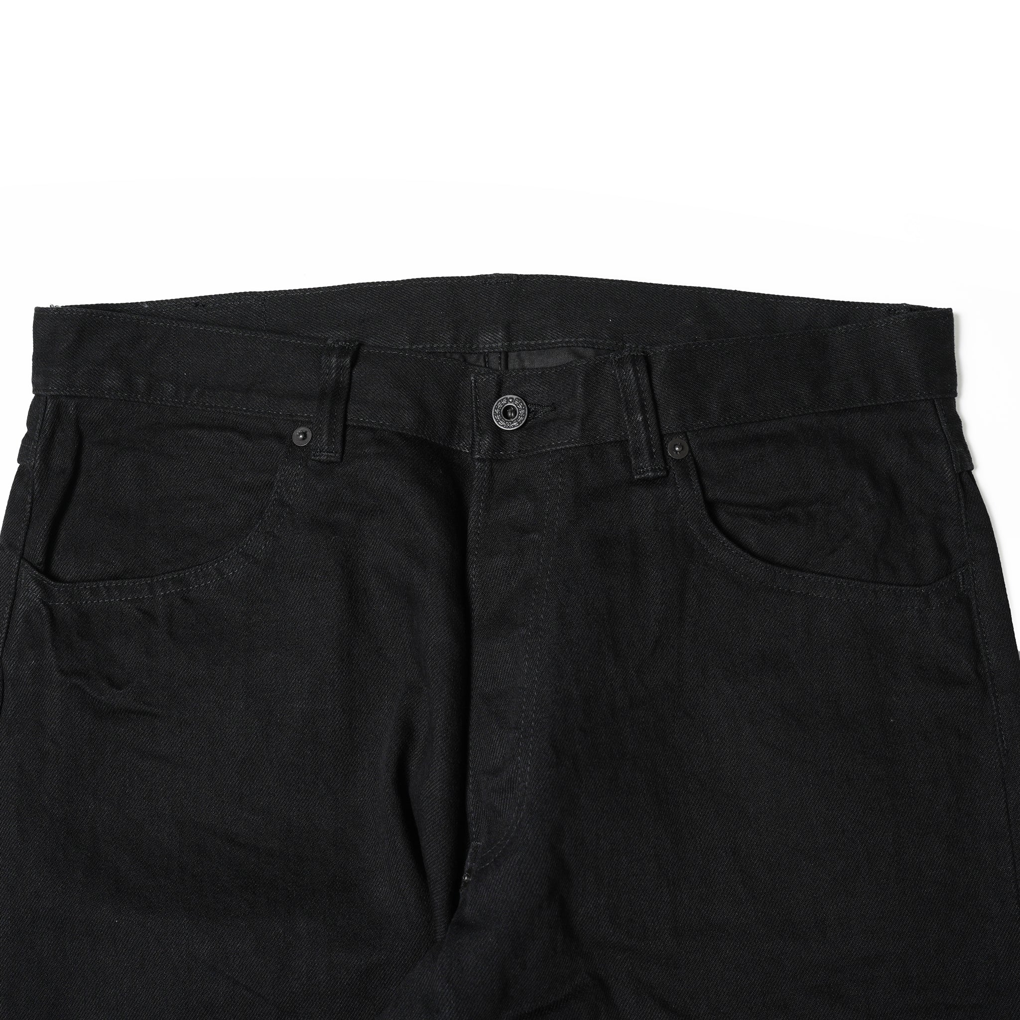 No:AD00235a | Name:denim pants relaxfit | Color:Blk【ADAN_アダン】