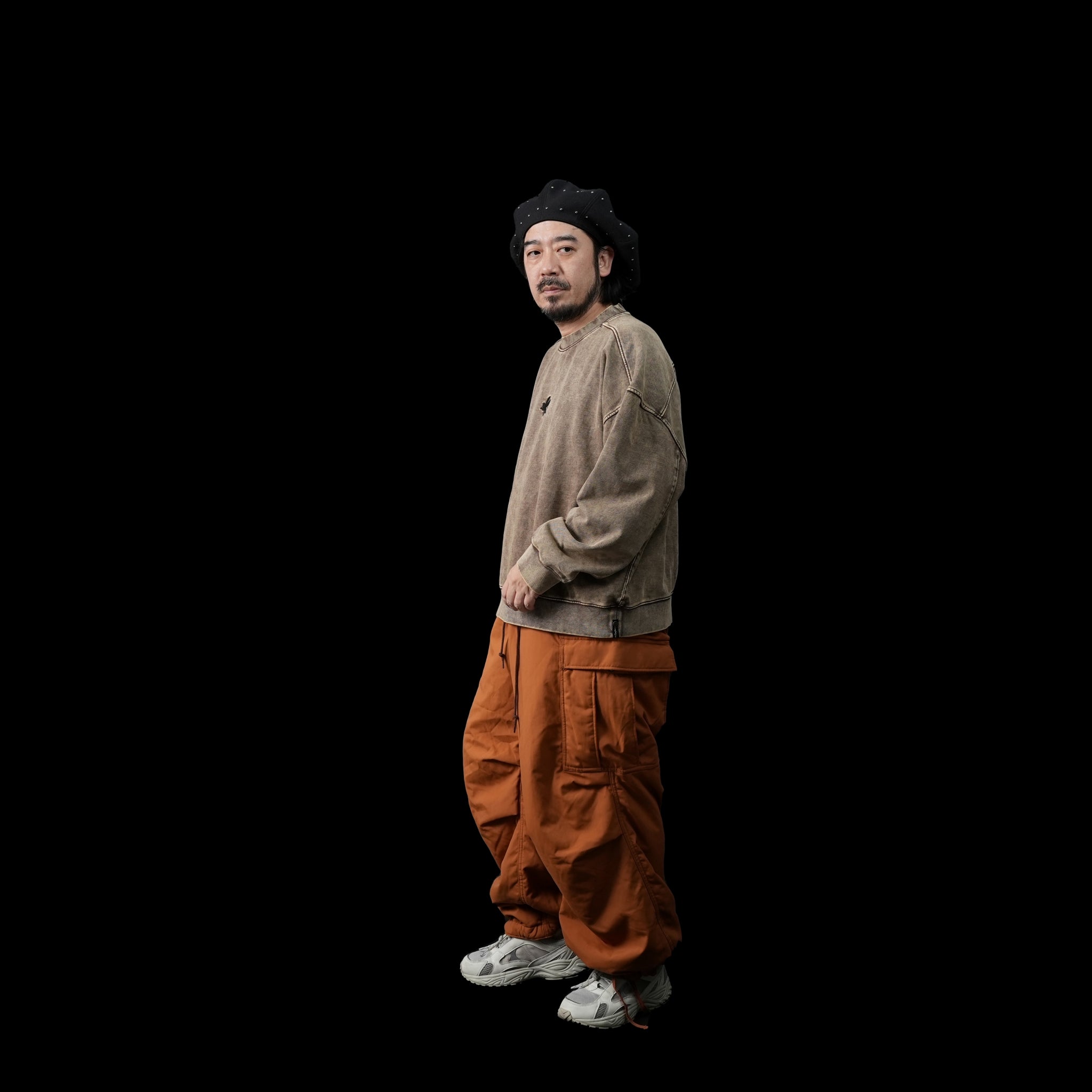 No:AM-2355005 | Name:Nylon Duck Cargo Pants | Color:Brown/Black【ARMYTWILL_アーミーツイル】
