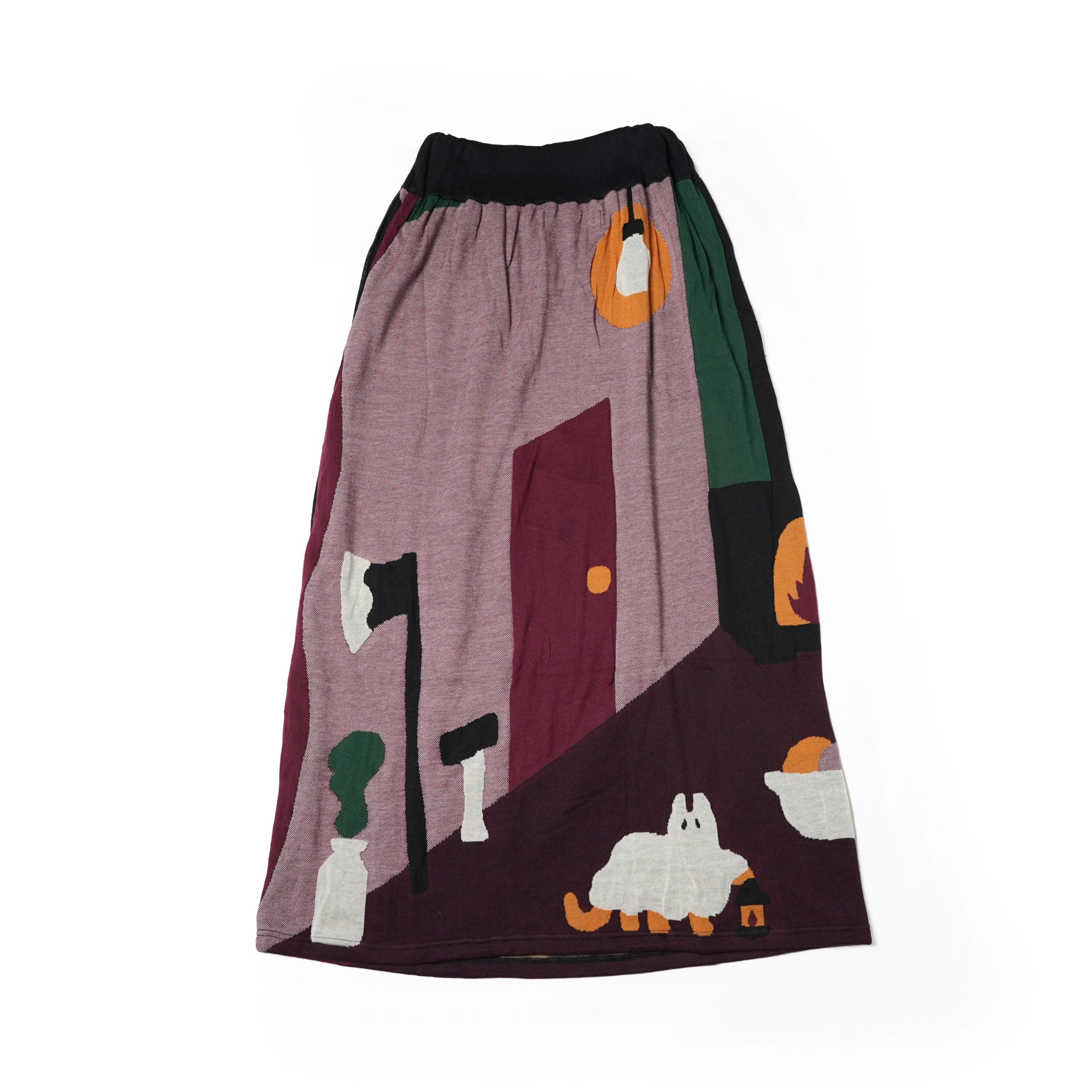 No:bsd23AW-24a | Name:In The Room Skirt | Color:Forest【BEDSIDEDRAMA_ベッドサイドドラマ】