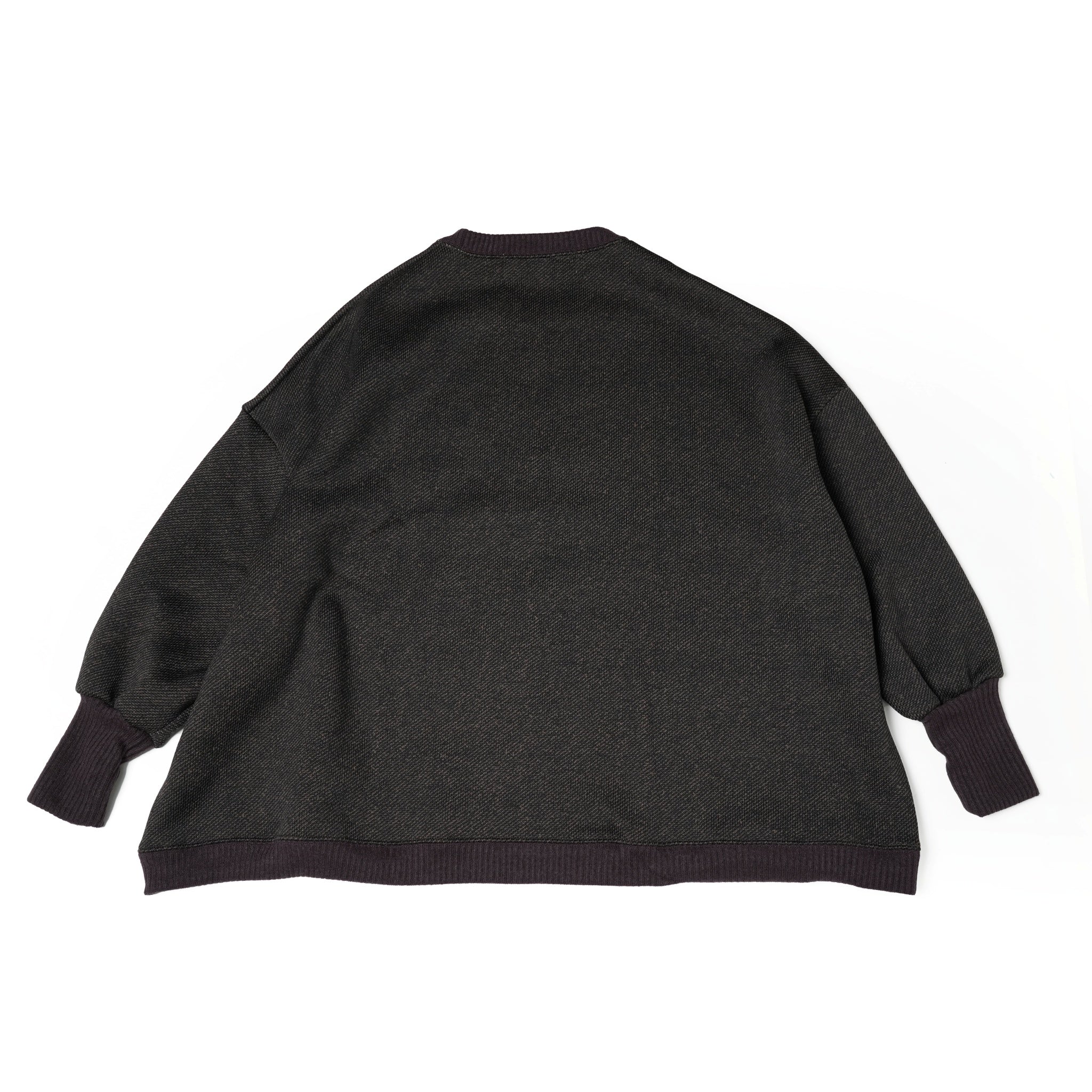 No:bsd23AW-28Ca | Name:Home Sweater Pullover/EUZEEN | Color:Brown【BEDSIDEDRAMA_ベッドサイドドラマ】
