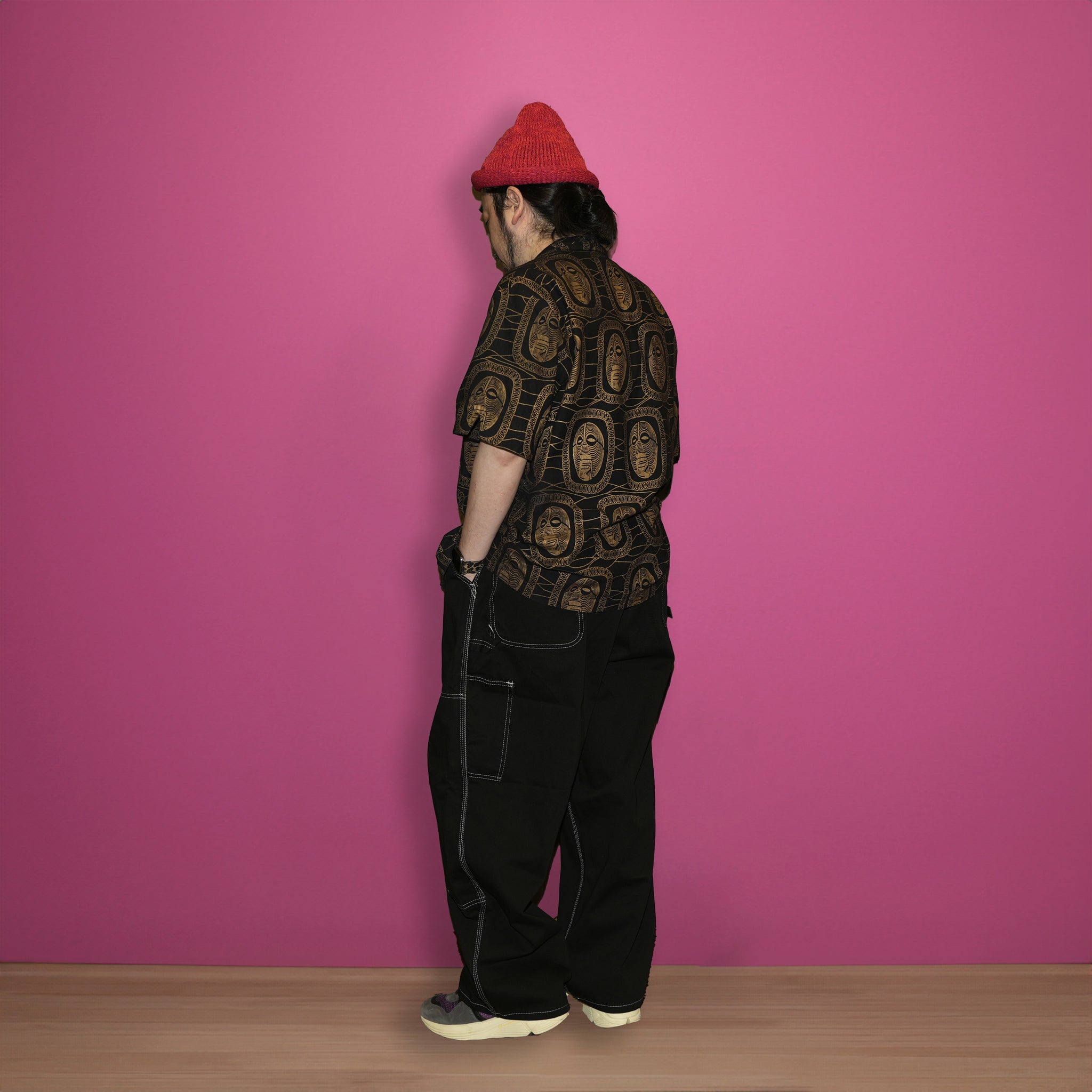 BIG PAINTER DYED BLACK | Color_Dyed Black | No_odd2025aw-002【ODDMENT_オッドメント】