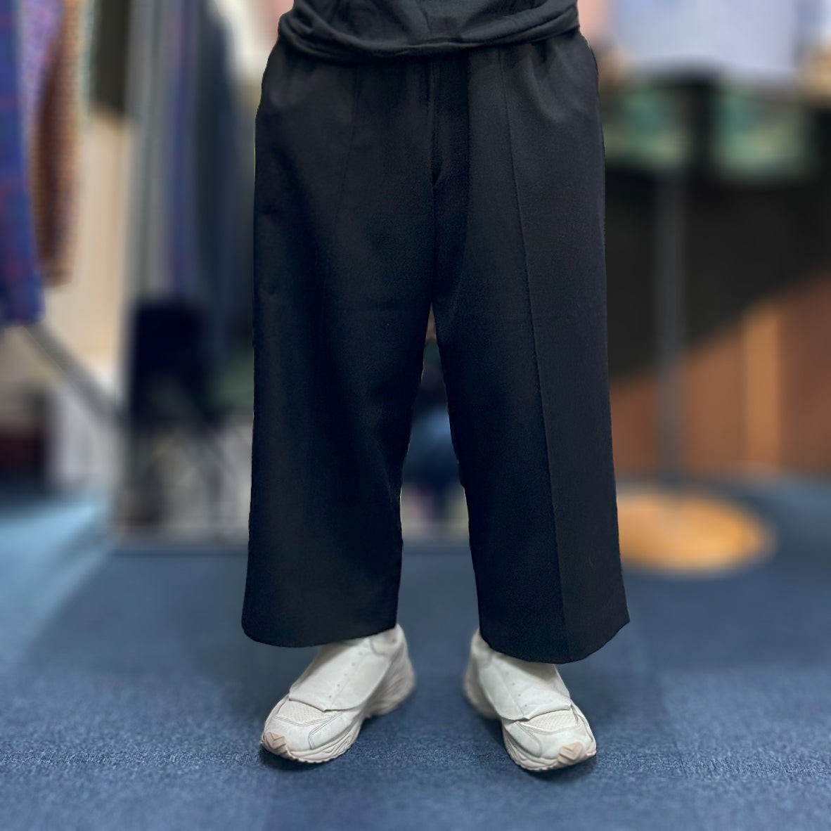 No:CT24F-PT02_BLACK | Name:izk_wide Trousers | Color:Black【CEASTERS_ケステル】【入荷予定アイテム・入荷連絡可能】