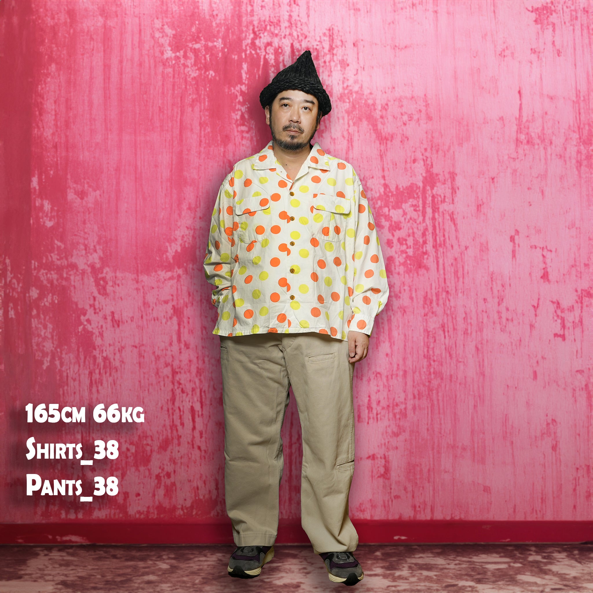 Herb | Polka dot open collar shirt | Color_White | No_cbc-imst-86a_white【IMPRESTORE_インプレストア】