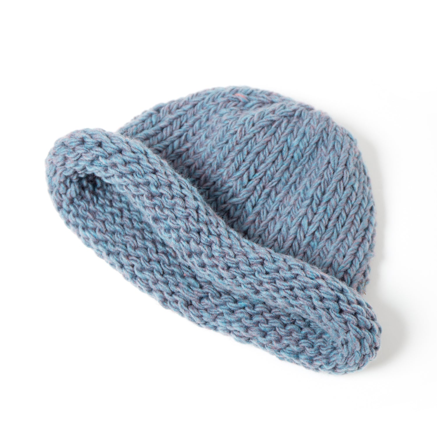 IA-24-106_LIGHT BLUE | Roll Knit Cap | Color:Light Blue【INDIETRO ASSOCIATION】