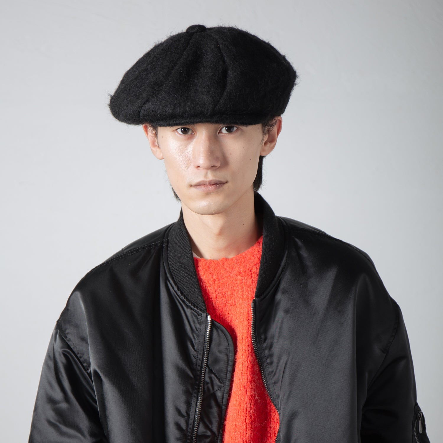 IA-24-111_BLACK | Twist Casquette | Color:Black【INDIETRO ASSOCIATION】