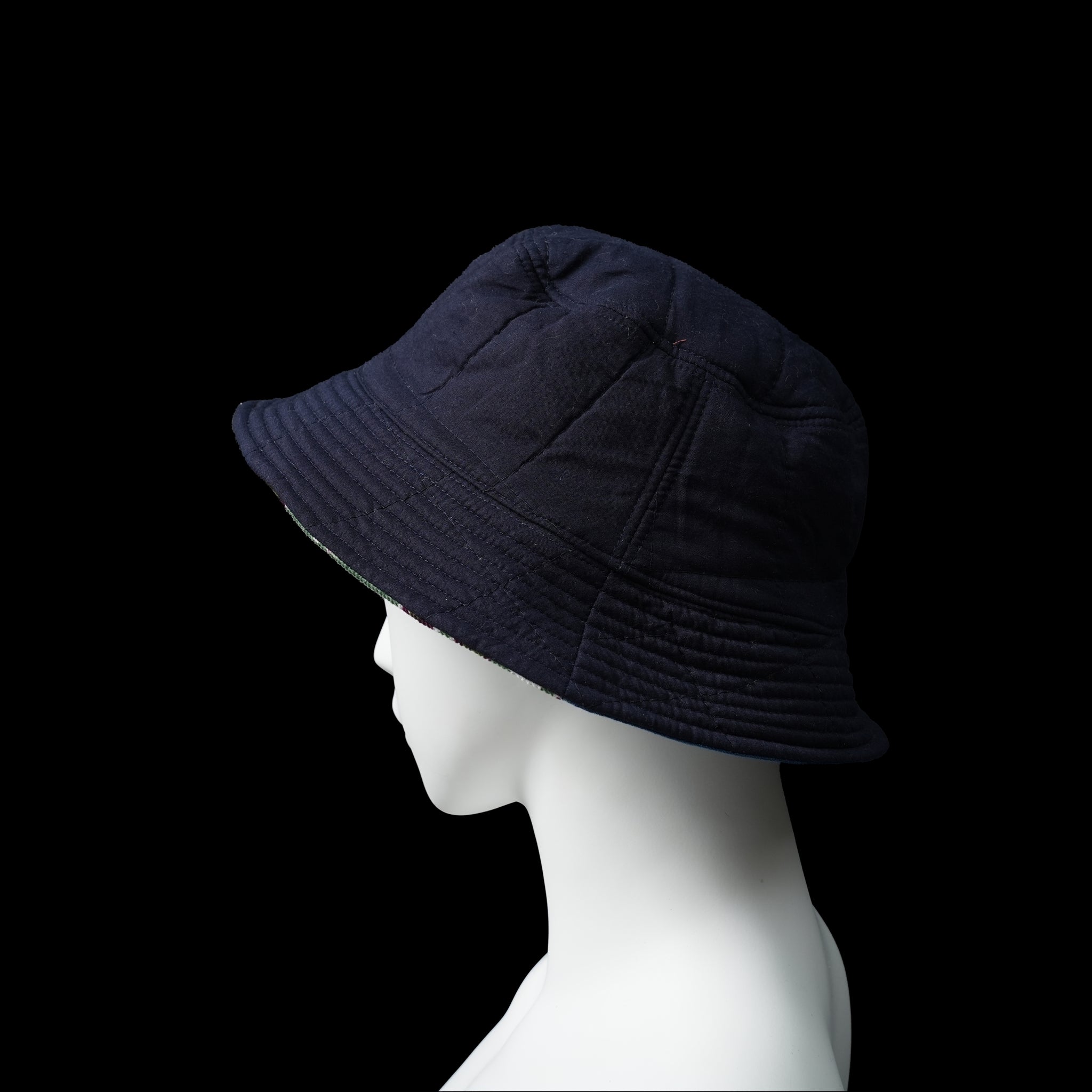 No:karudo2023aw02 | Name:BUCKET HAT_QUILTED HAT | Color:Patchwork 04【KARDO_カルド】