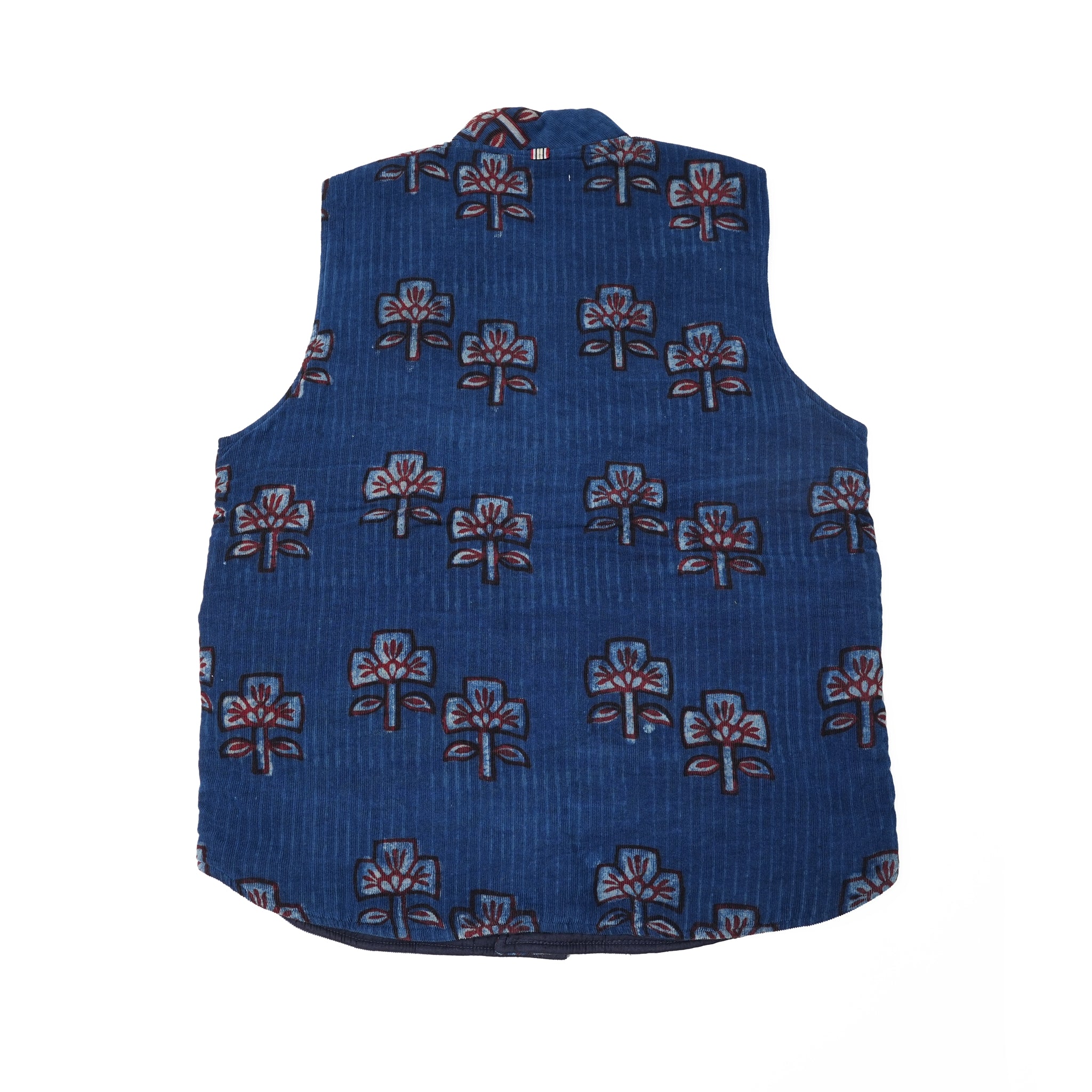 No:karudo2023aw06 | Name:LEO_QUILTED VEST | Color:Bp101 Indigo 