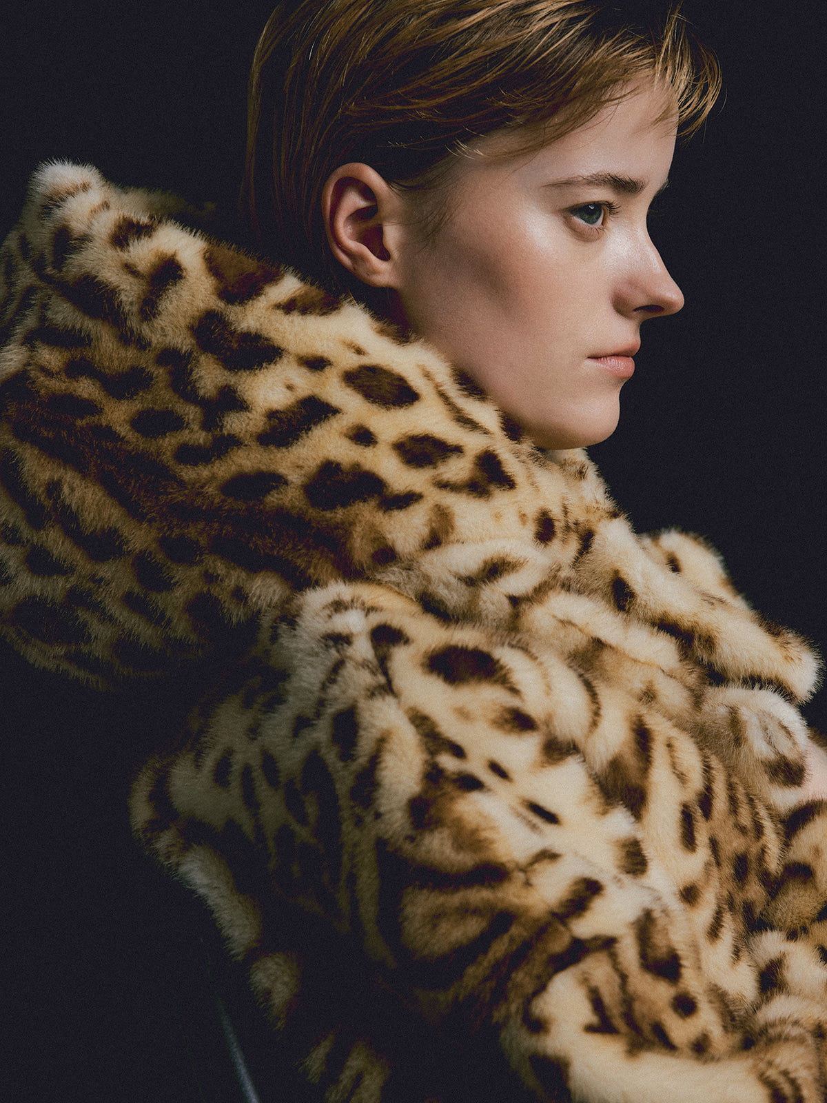 ORLA Faux Fur Pull-Through Balaclava – Leopard | MOLLIOLLI