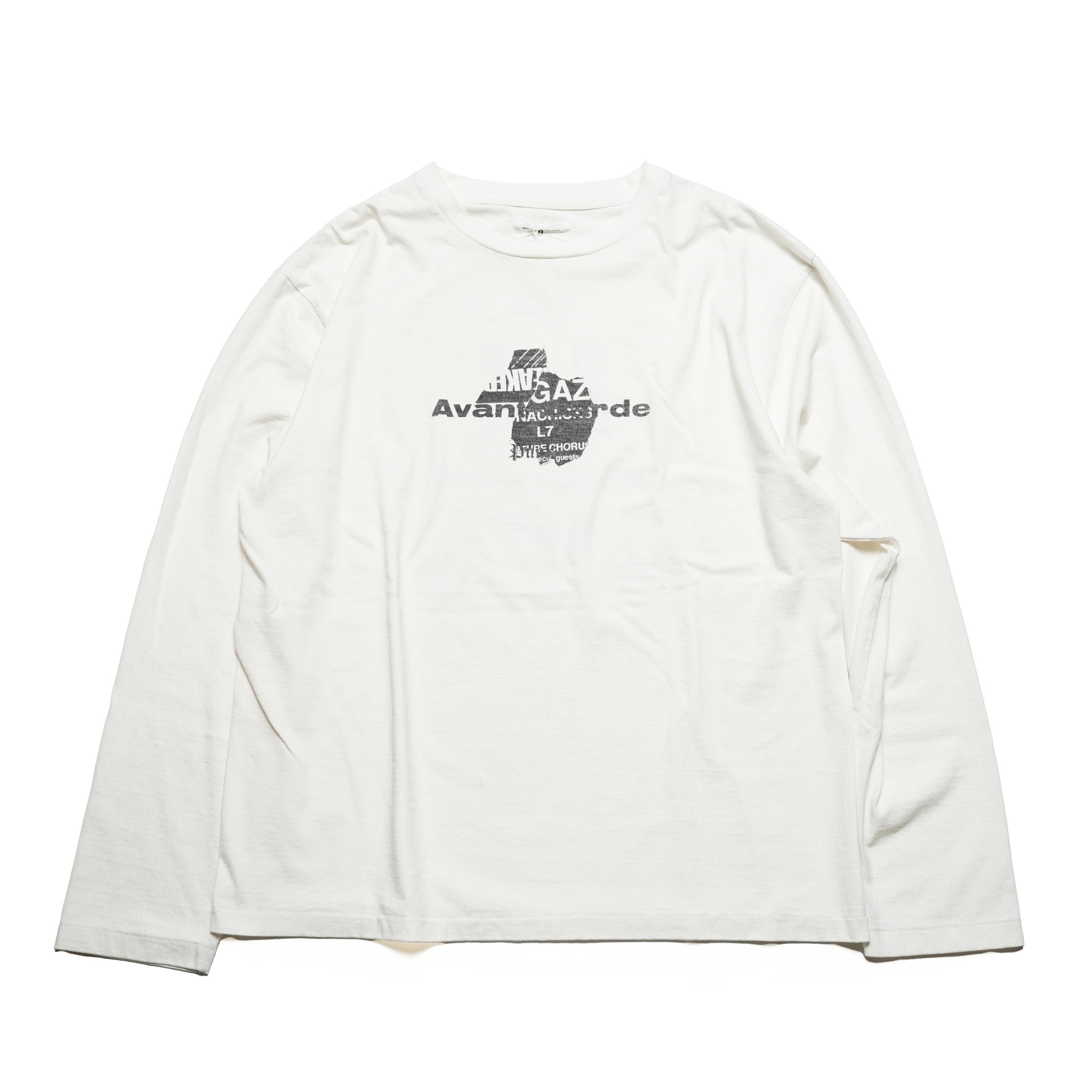 No:24＃03-5A30-0_White | Name:AVANT-GARDE-ロンTEE | Color:White【MINAMI ANDERSON_ミナミアンダーソン】【入荷予定アイテム・入荷連絡可能】