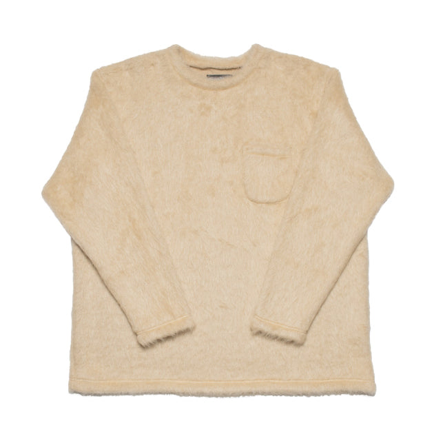 No:M32844-1_Ochre | Name:Shaggy Long Sleeve Tee Made In Japan By Minami
Shoten | Color:Ochre【MONITALY_モニタリー】【入荷予定アイテム・入荷連絡可能】