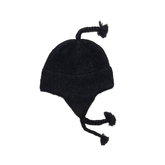 No:PRC05-01_Black | Name:Alpaca Shaggy
Chullio Hat | Color:Black【MONITALY_モニタリー】【入荷予定アイテム・入荷連絡可能】