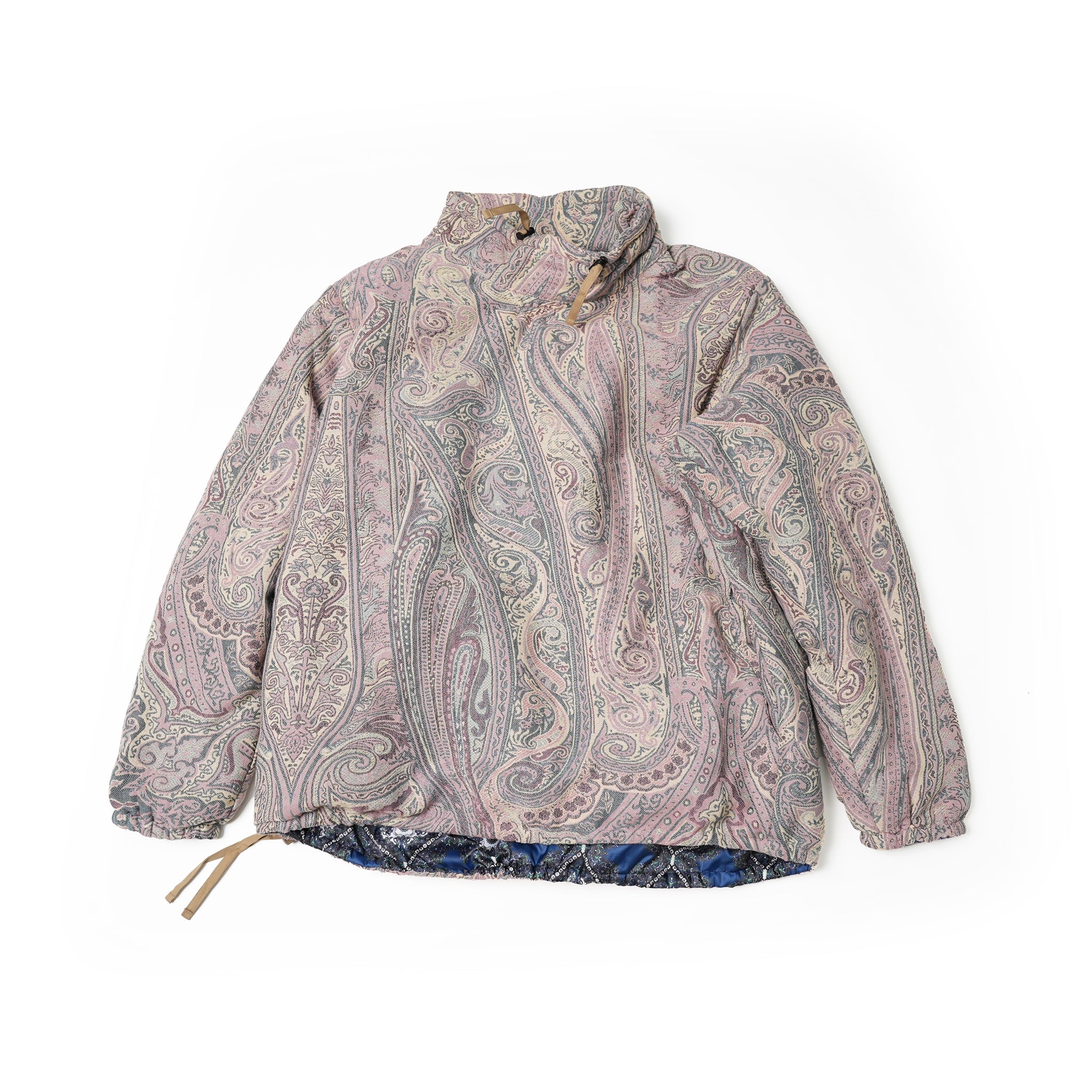 No:M32503-16 | Name:Insulated Mock Neck Pullover | Color:Betro Paisley Pink【MONITALY_モニタリー】