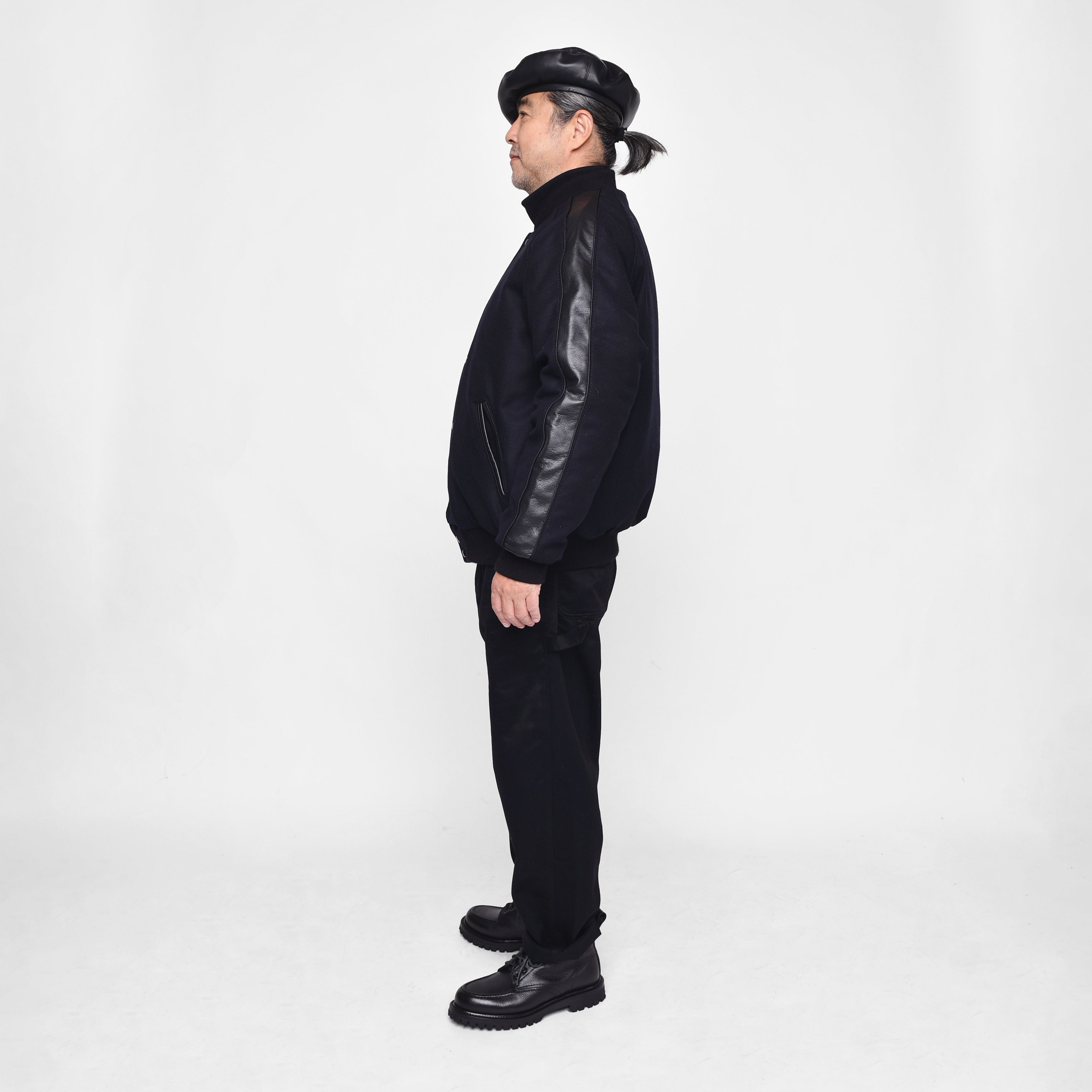 No:M32827-1 | Name:Club Jacket | Color:Wool #60 Black【MONITALY_モニタリー】