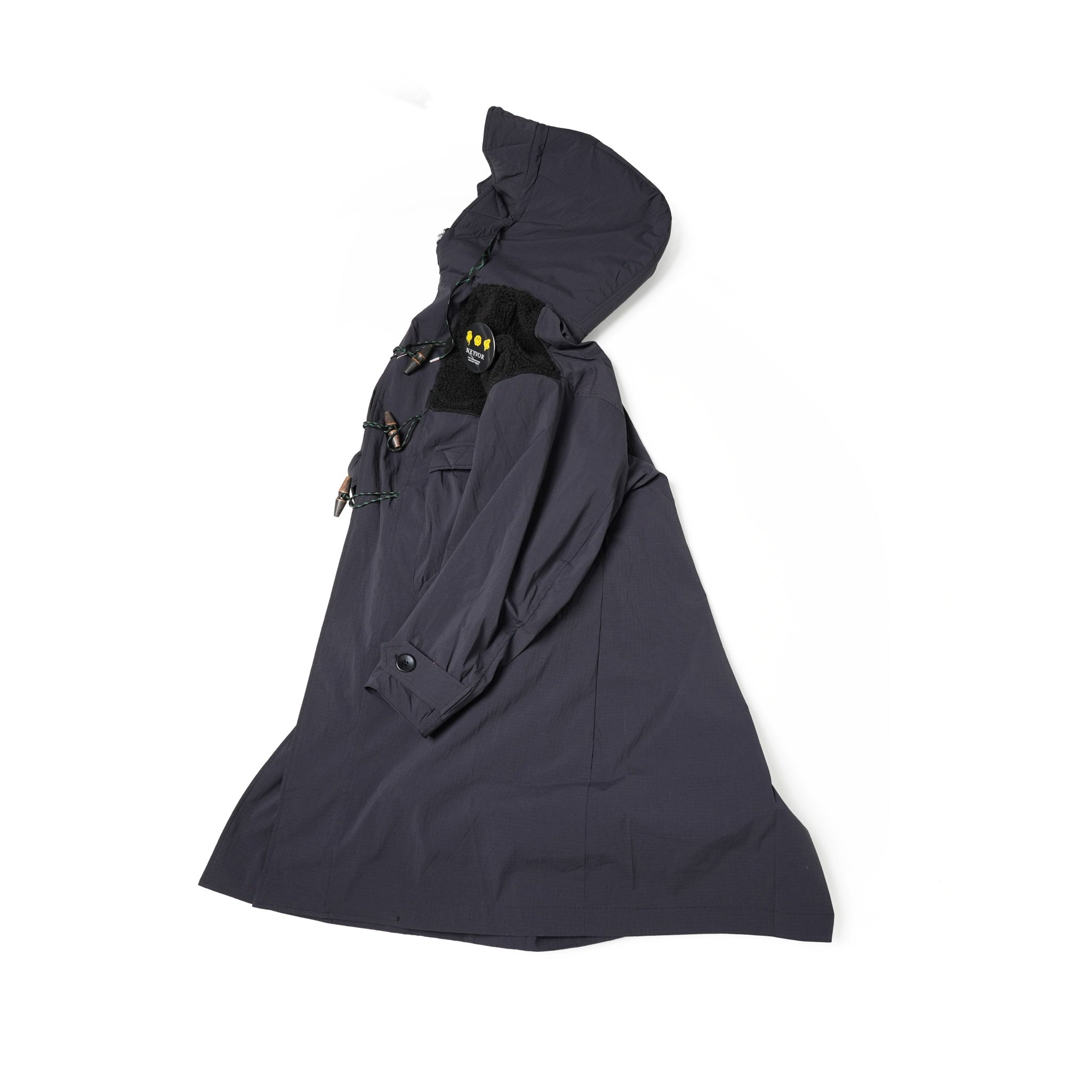 No:NV23AW-02 | Name:CORDURA® Outdoor Duffle Coat | Color:Black